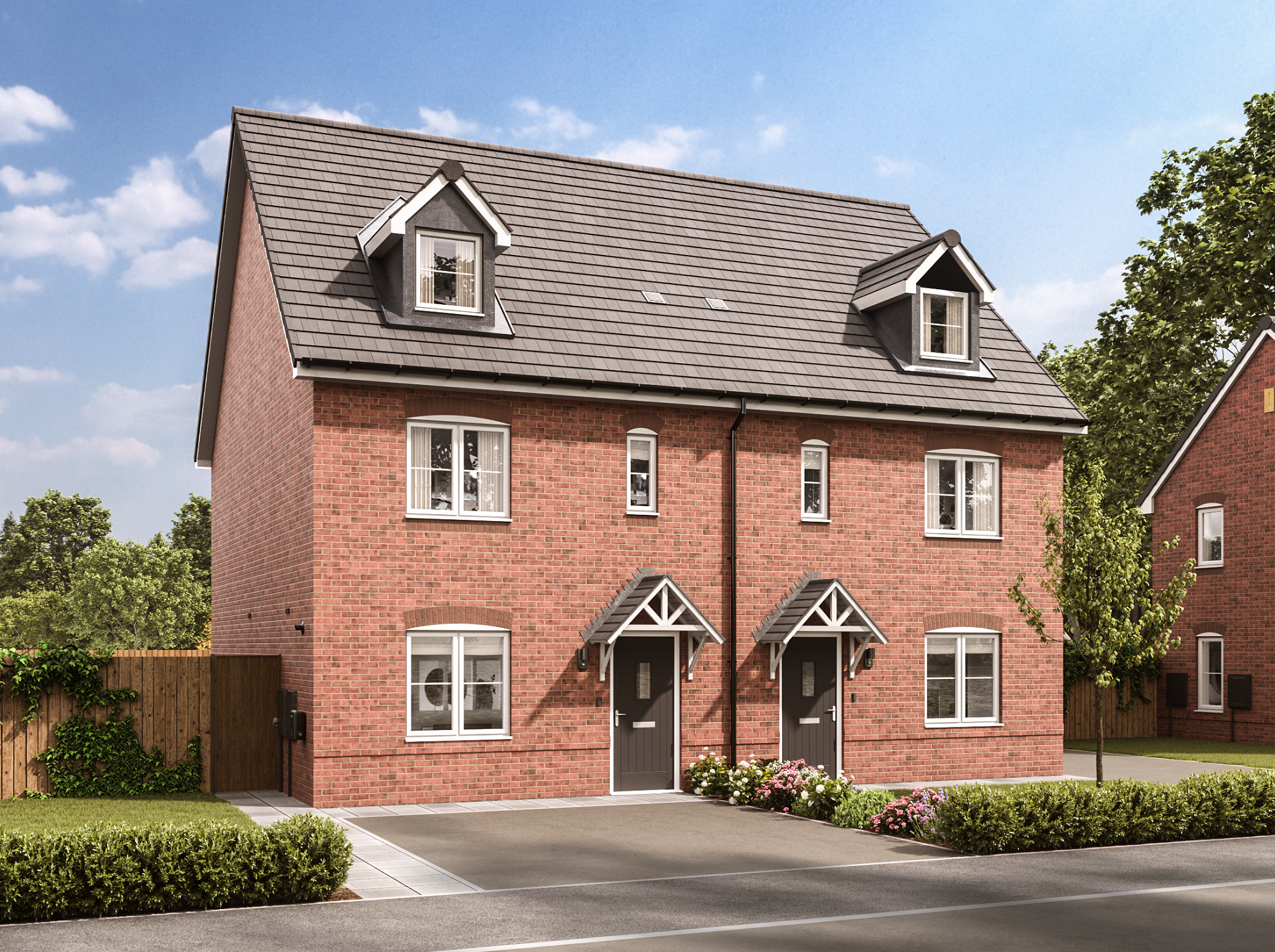The Whinfell by Persimmon Homes — exterior