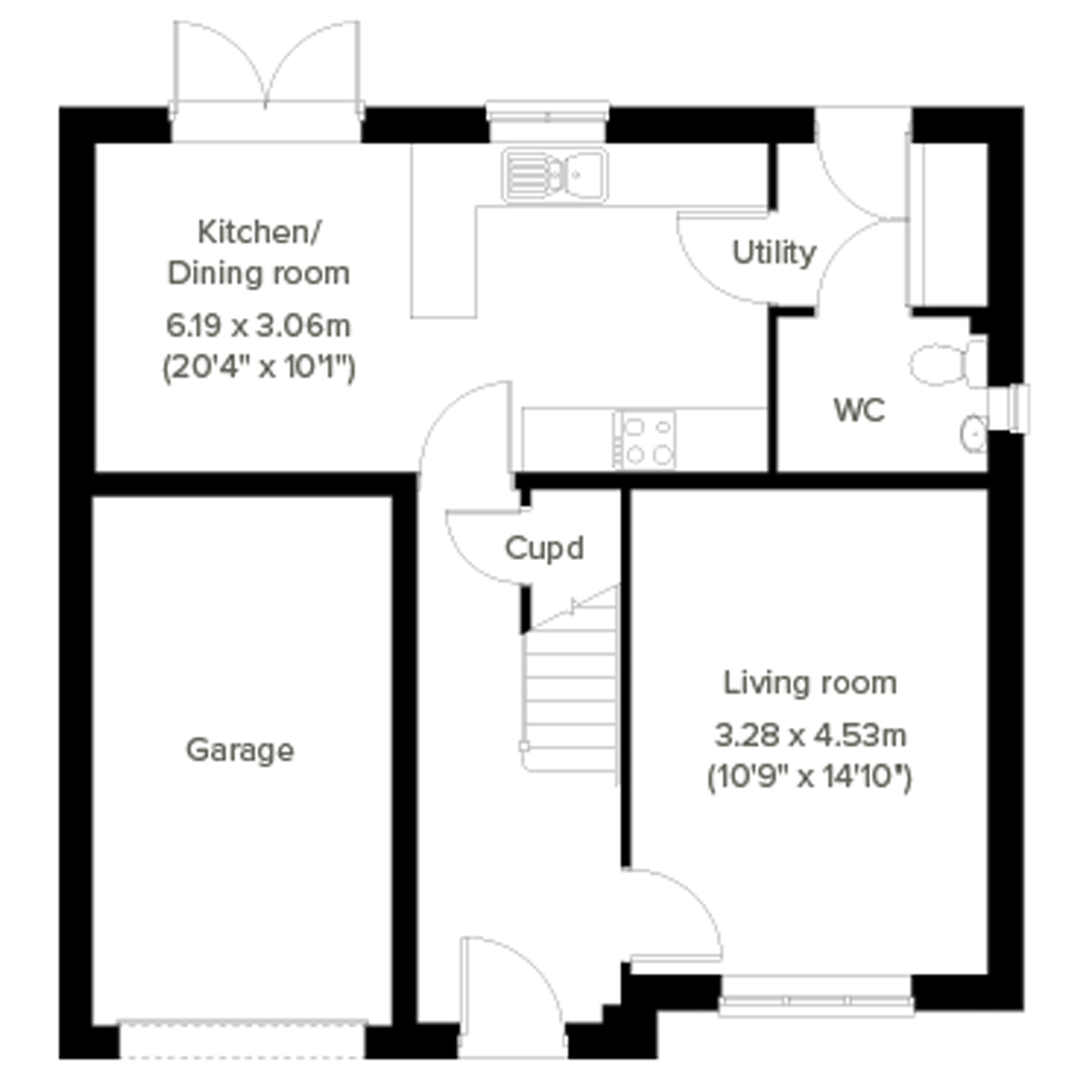 The Selwood floorplan