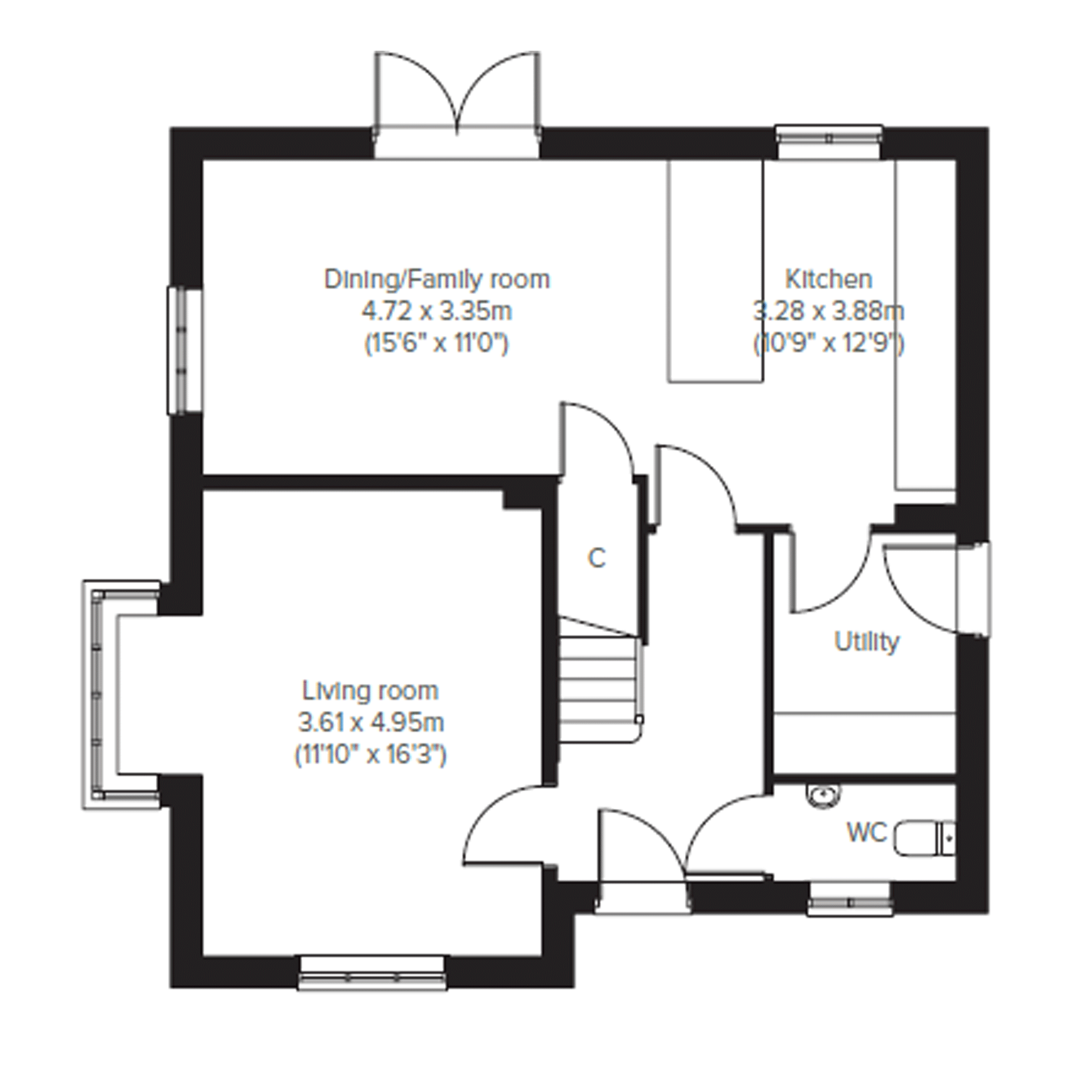 The Lambridge floorplan