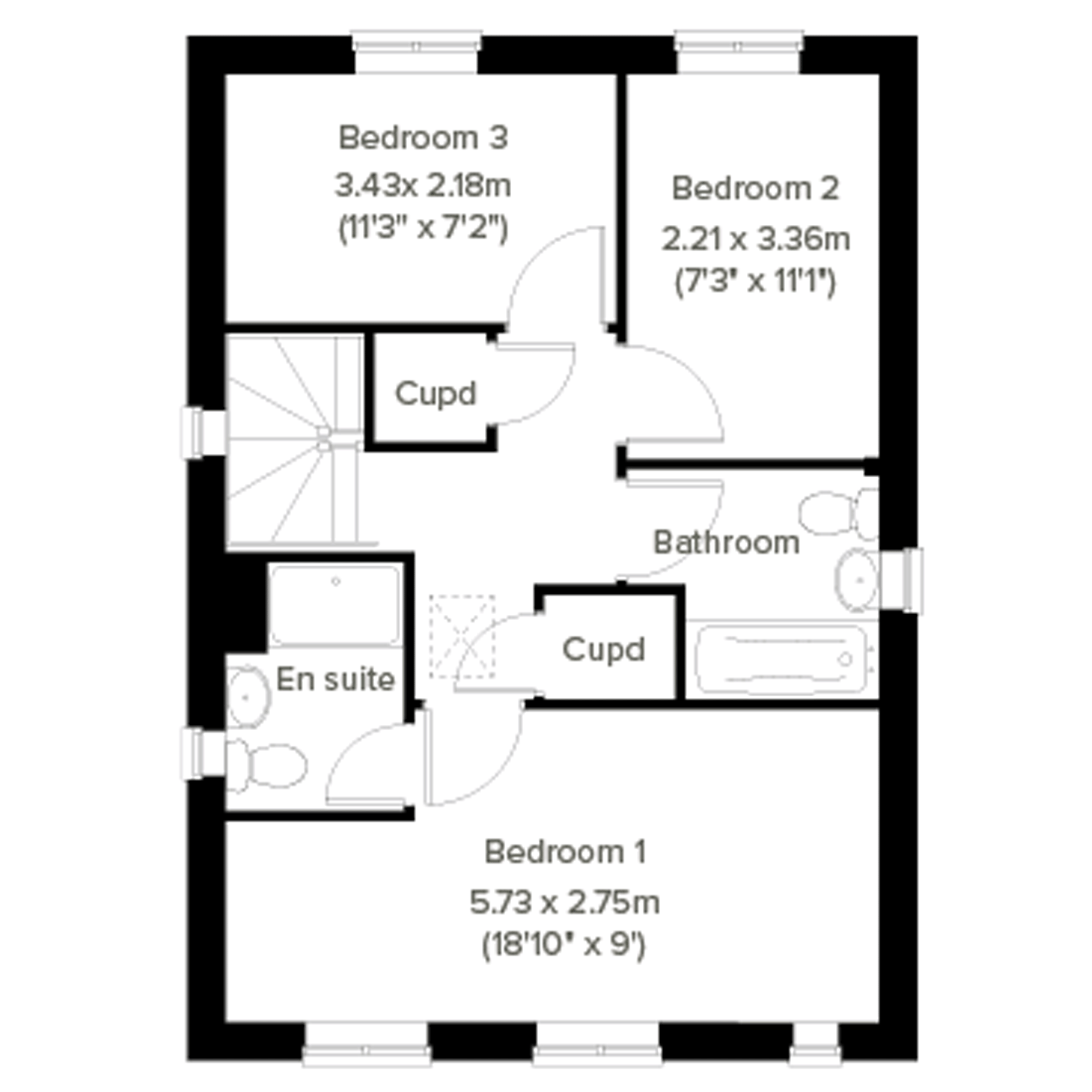The Dalby floorplan