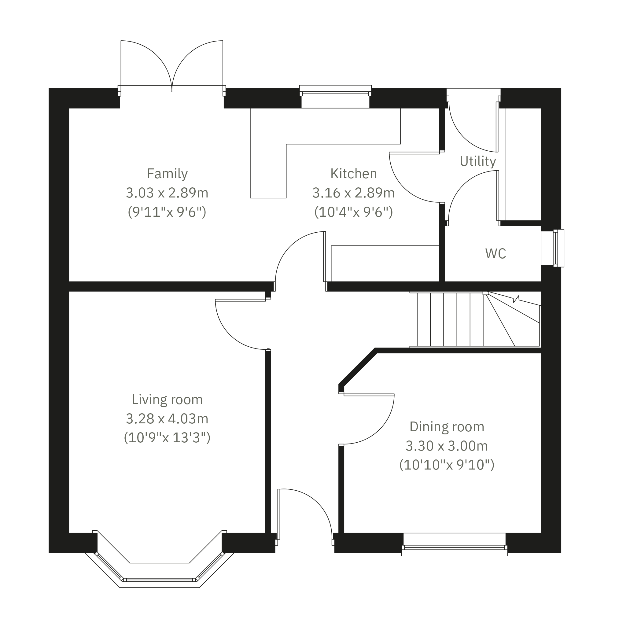 The Chedworth floorplan