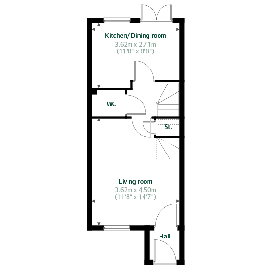 The Windermere floorplan