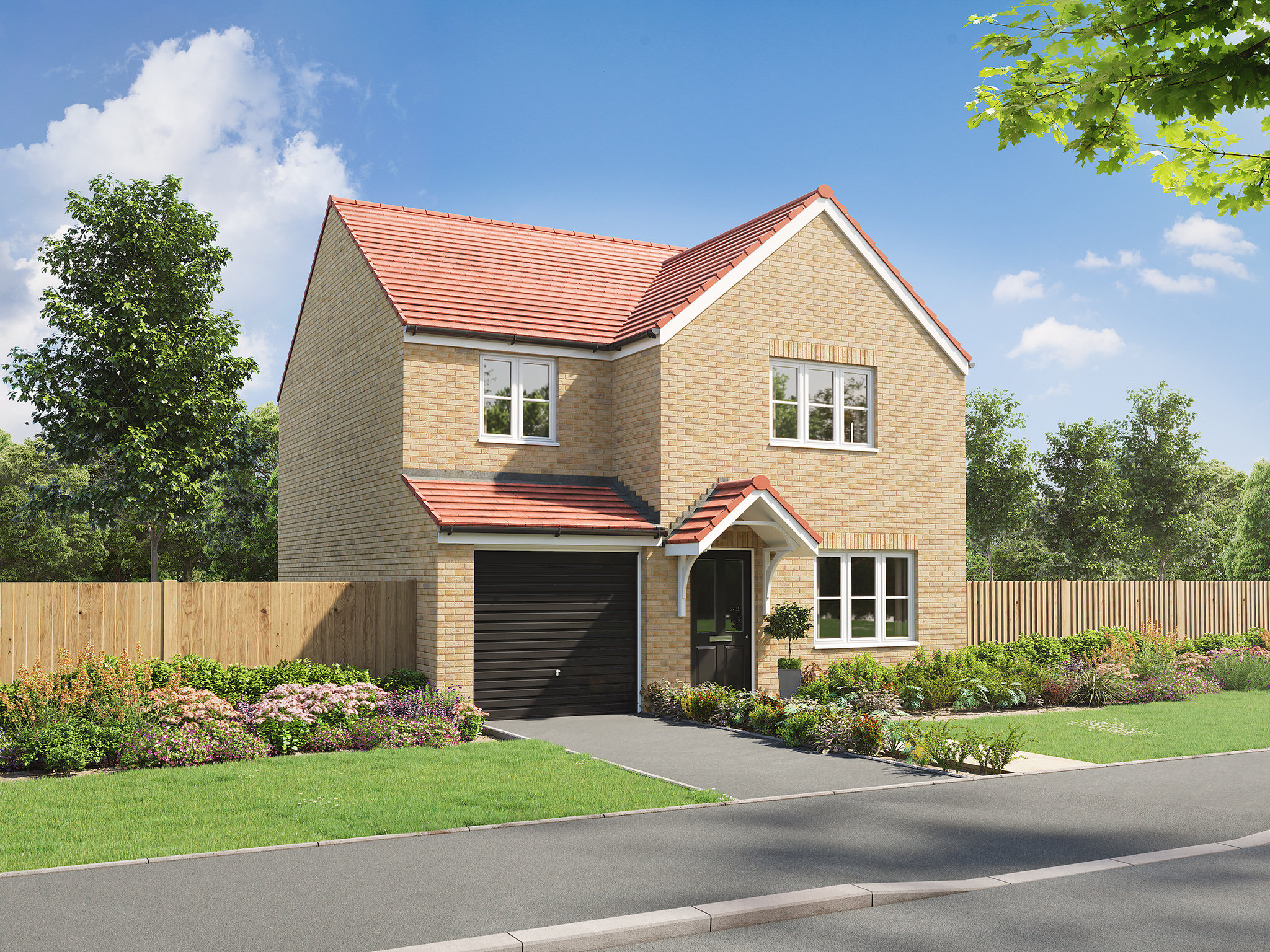 The Gisburn by Persimmon Homes — exterior