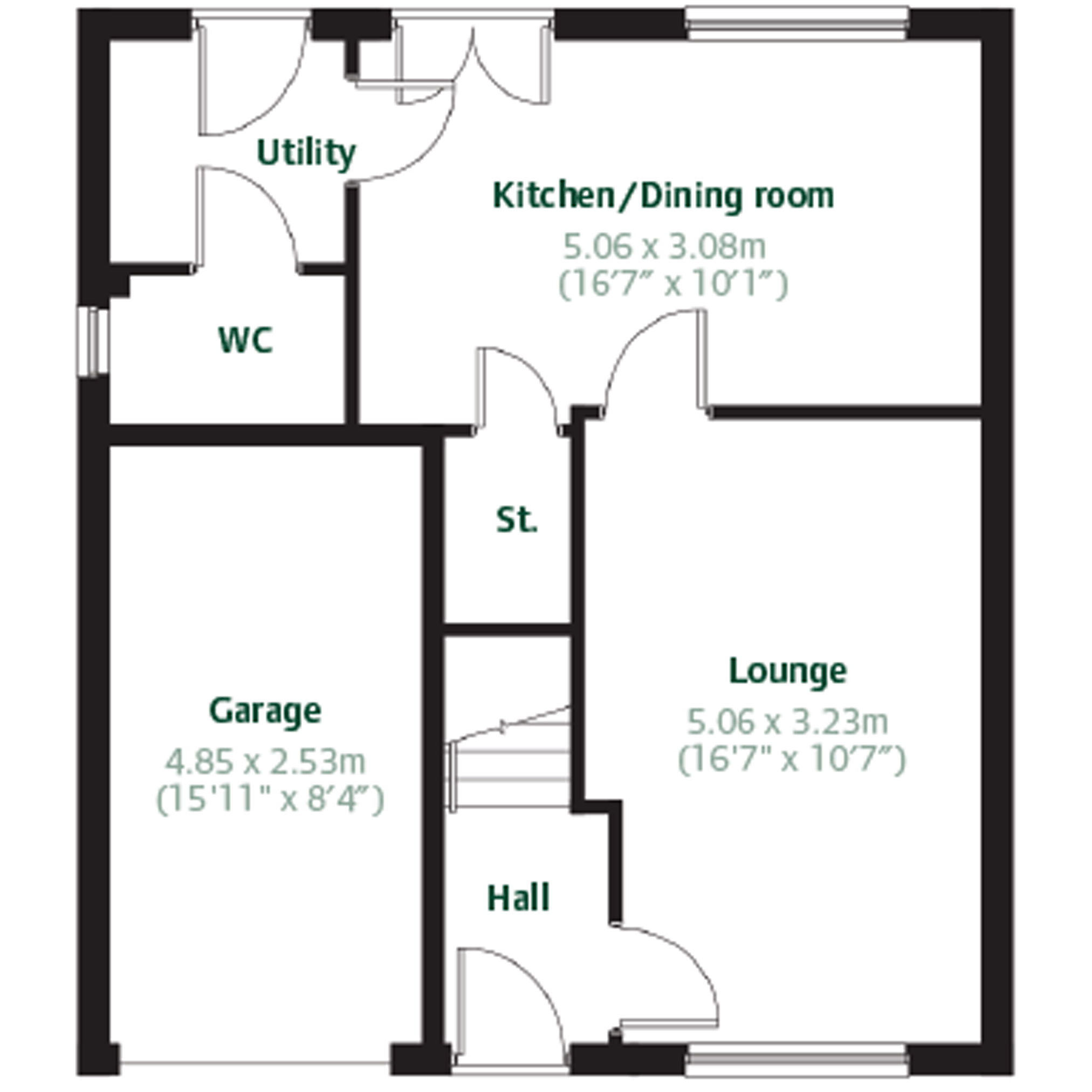 The Leith floorplan