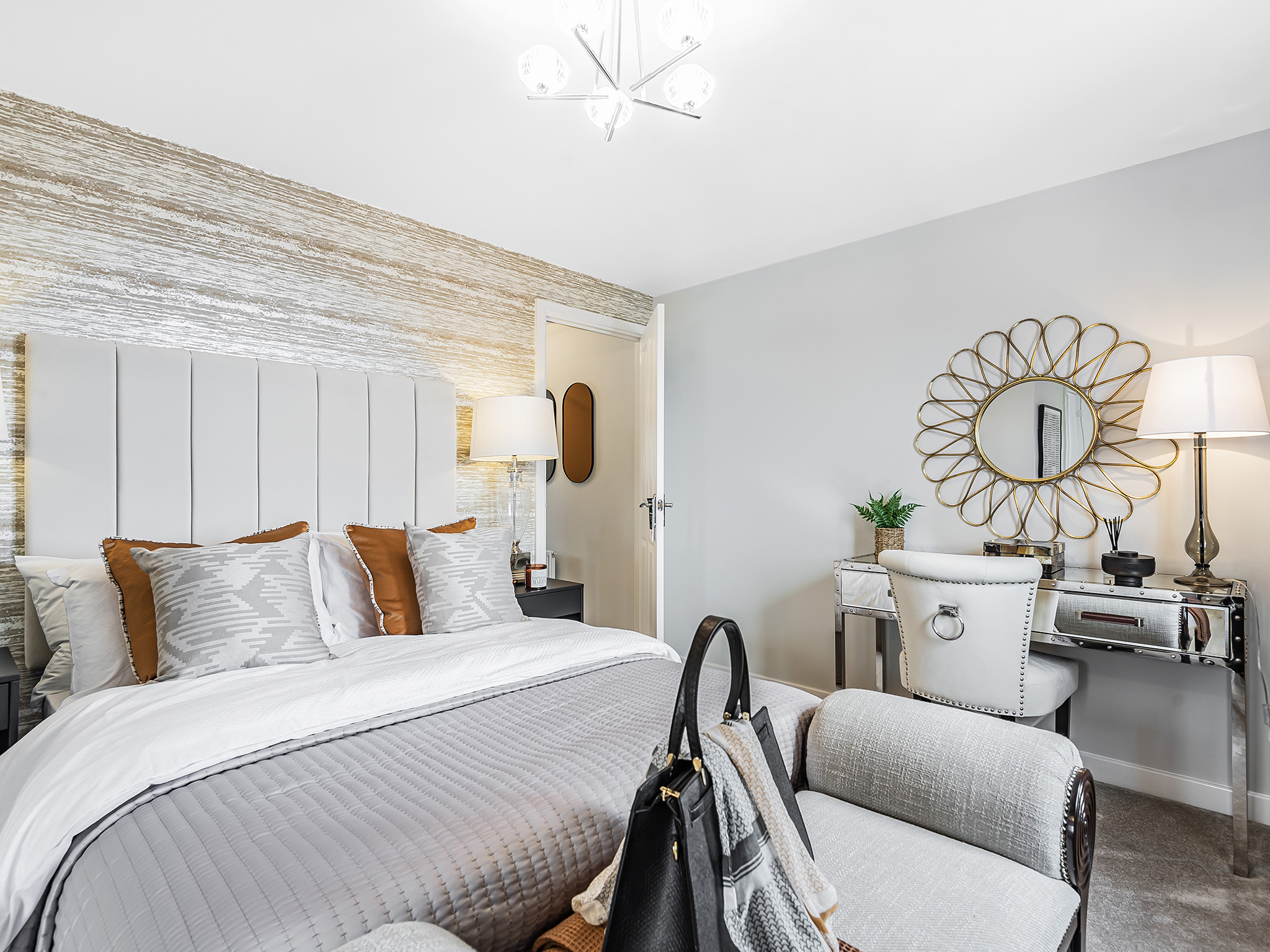 The Clayton bedroom