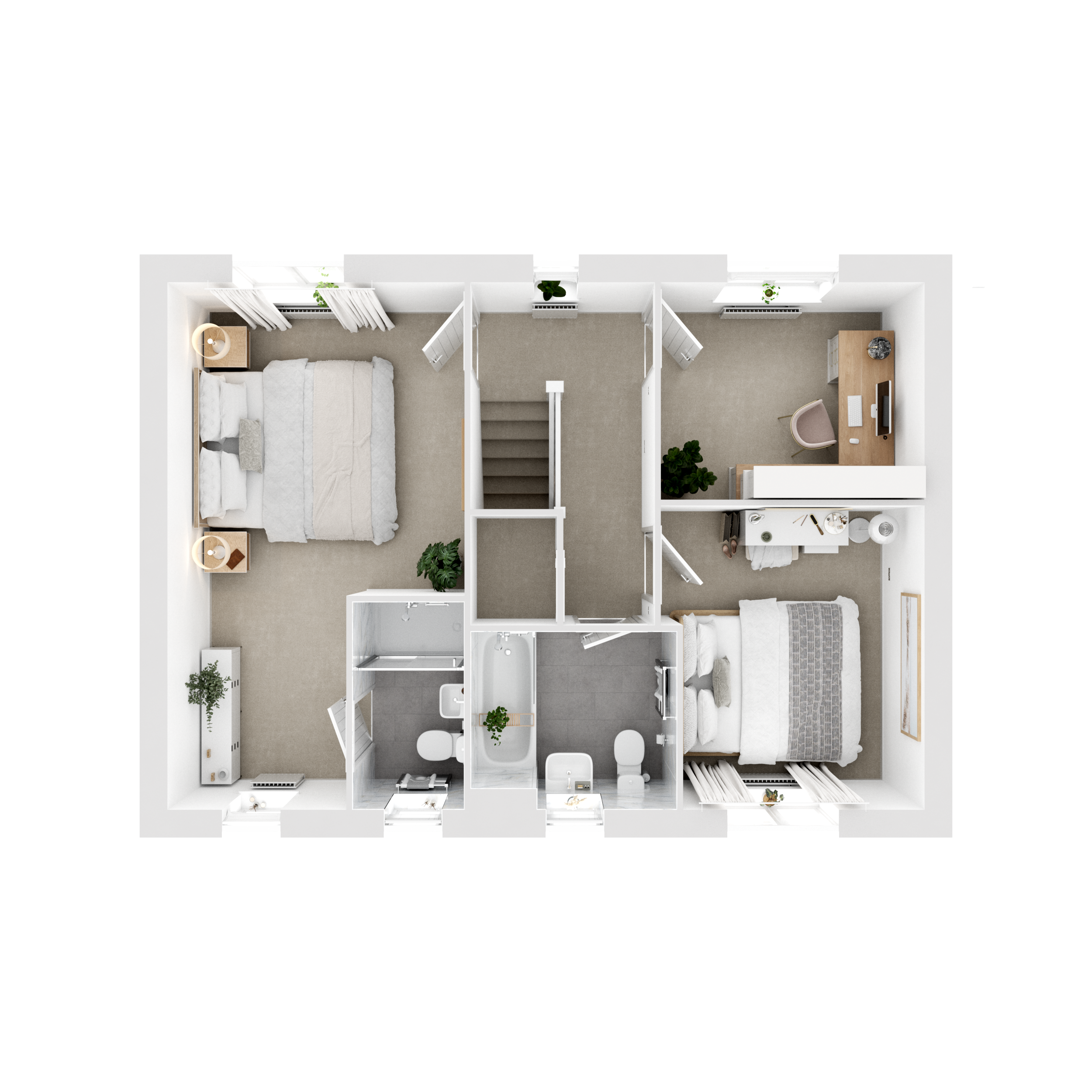 The Clayton floorplan
