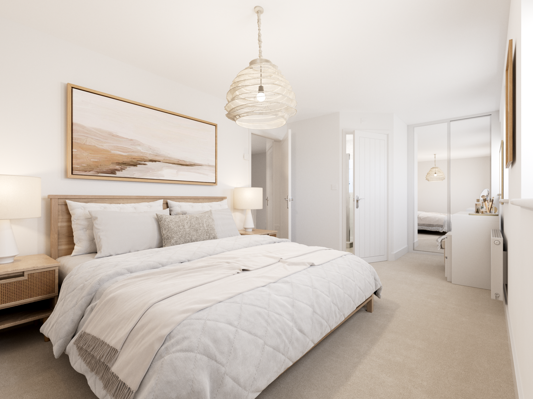 The Glenmore bedroom