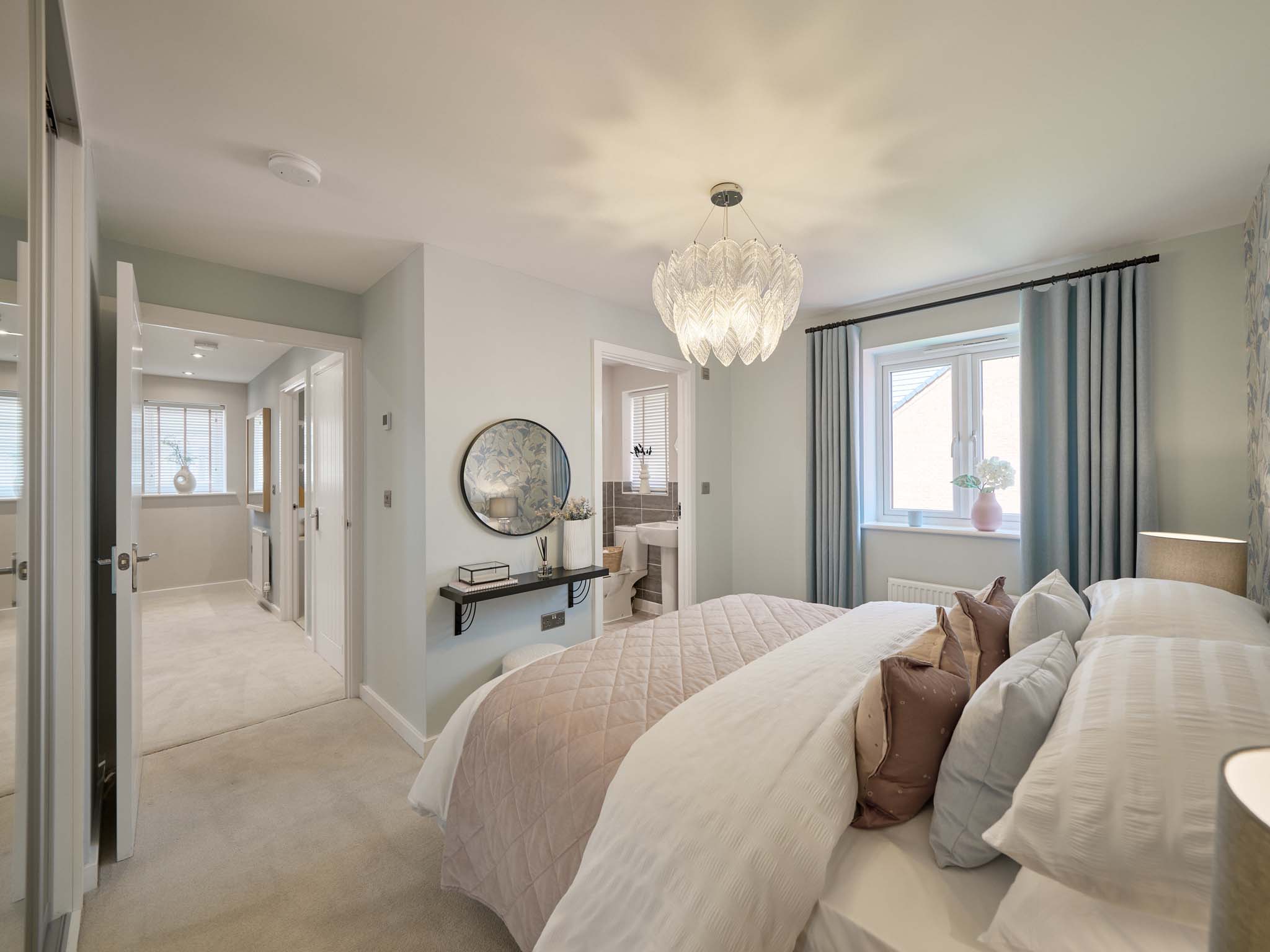 The Whiteleaf bedroom