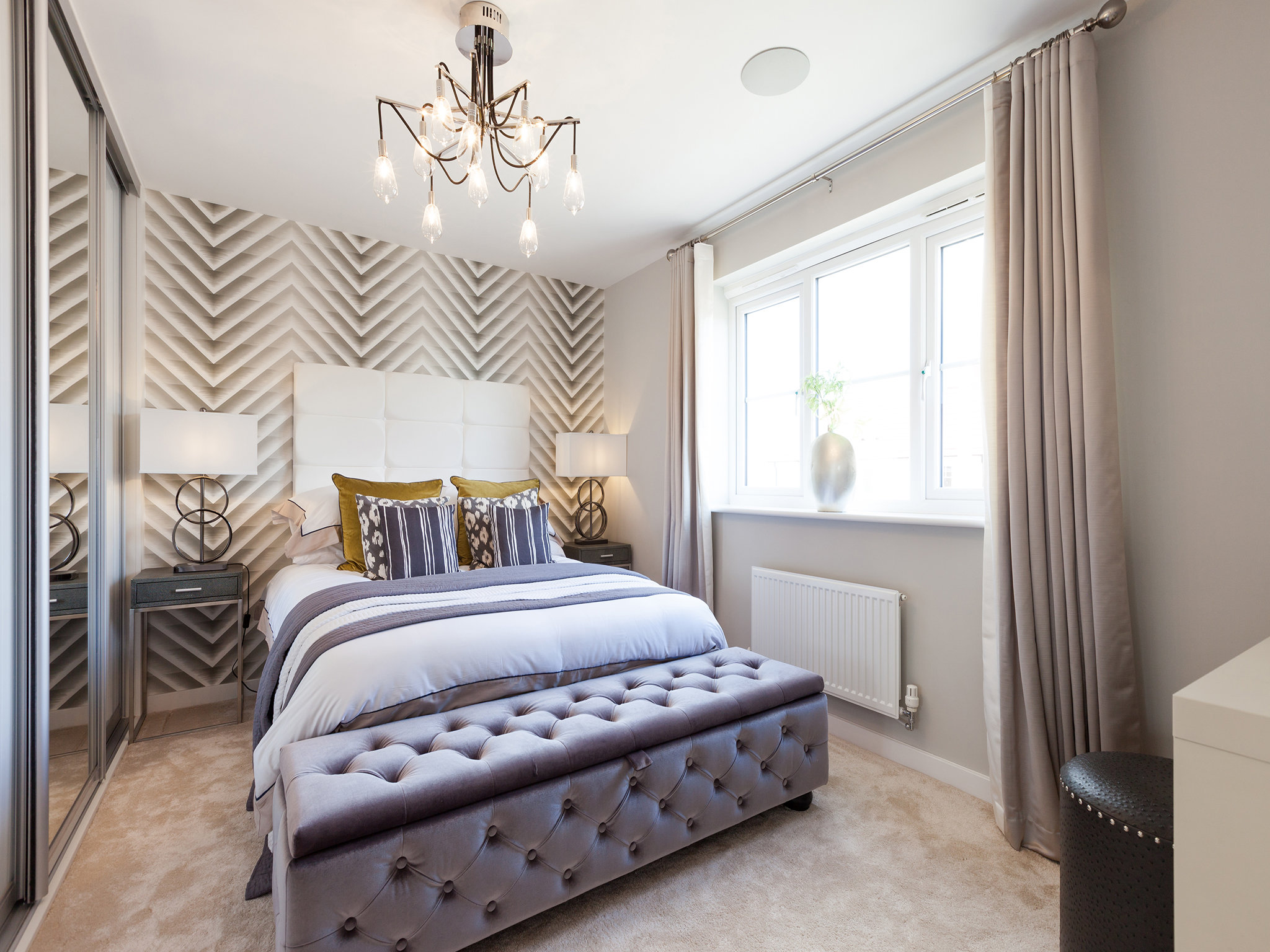 The Hatfield bedroom