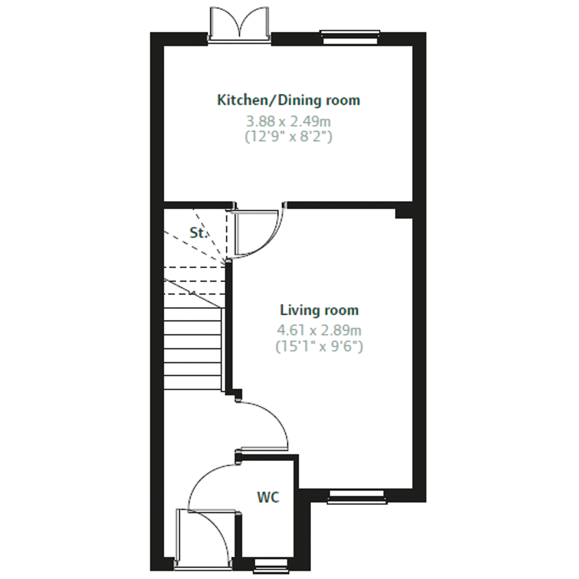 The Alnwick floorplan