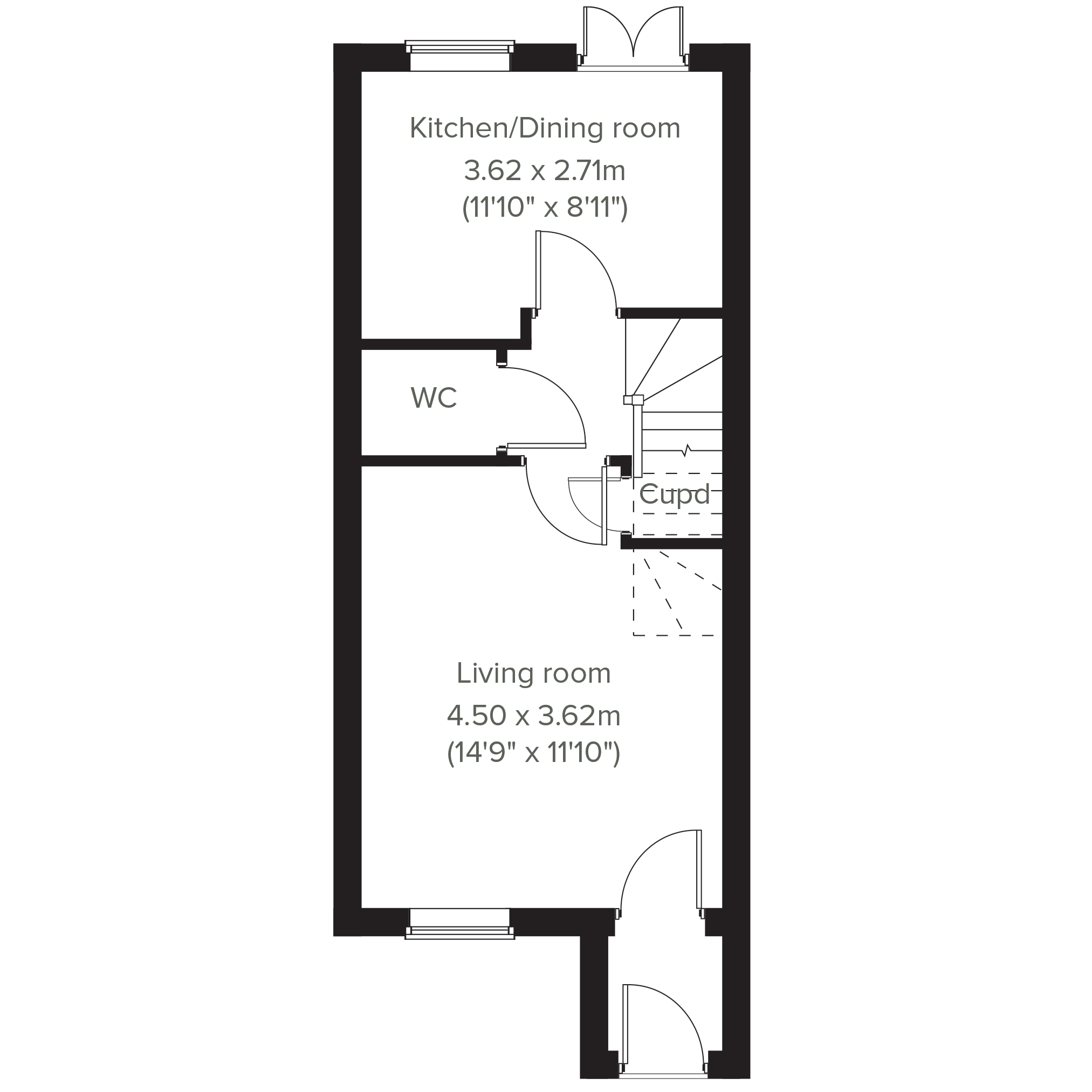 The Souter floorplan