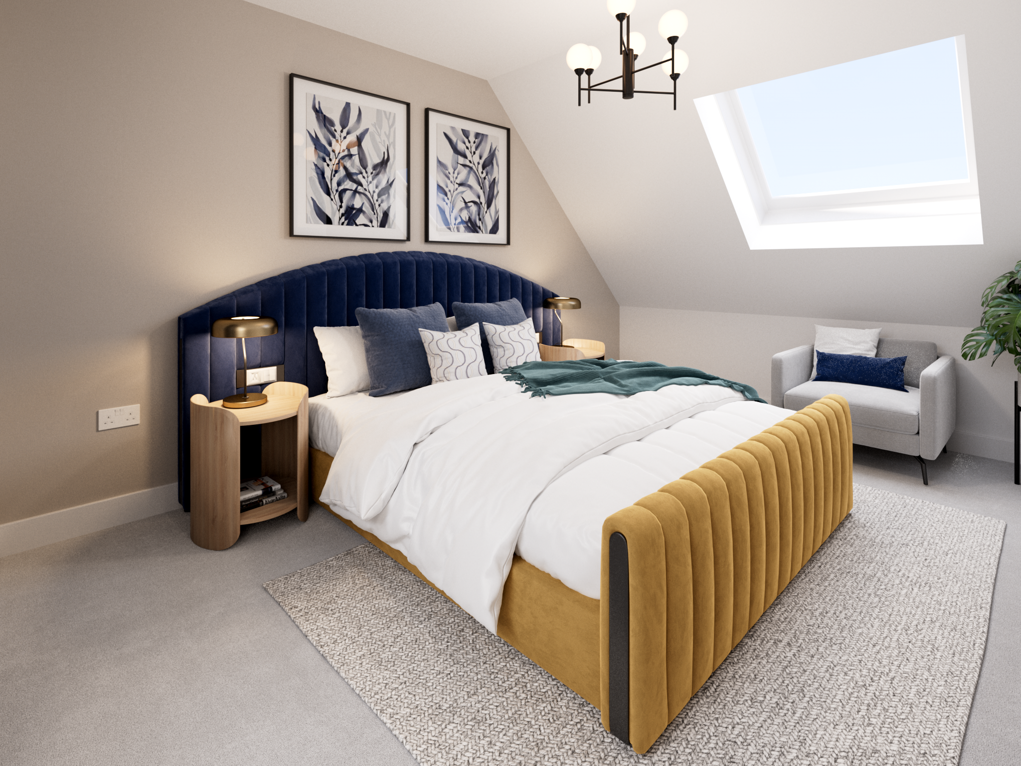 The Epping bedroom