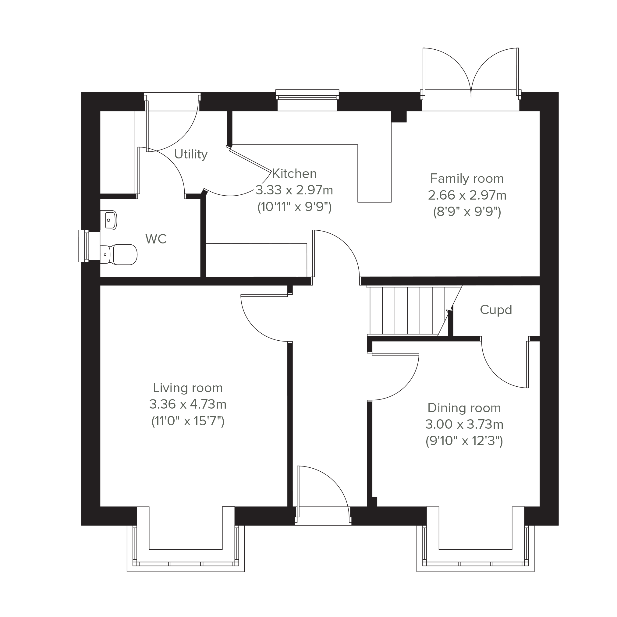 The Coniston floorplan
