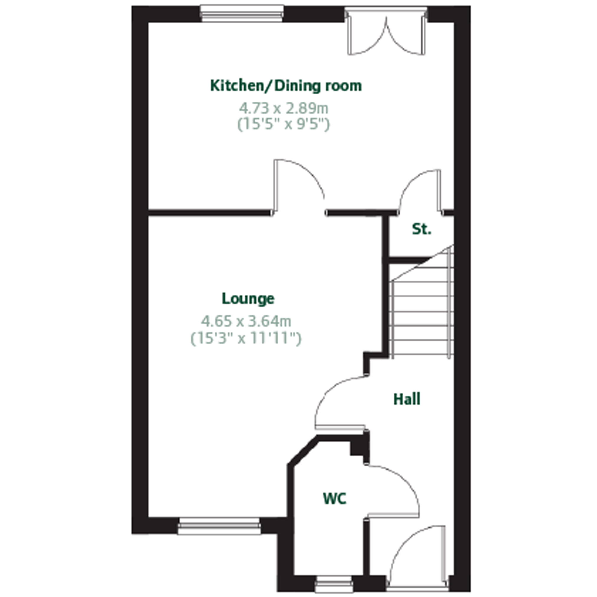The Ardbeg floorplan