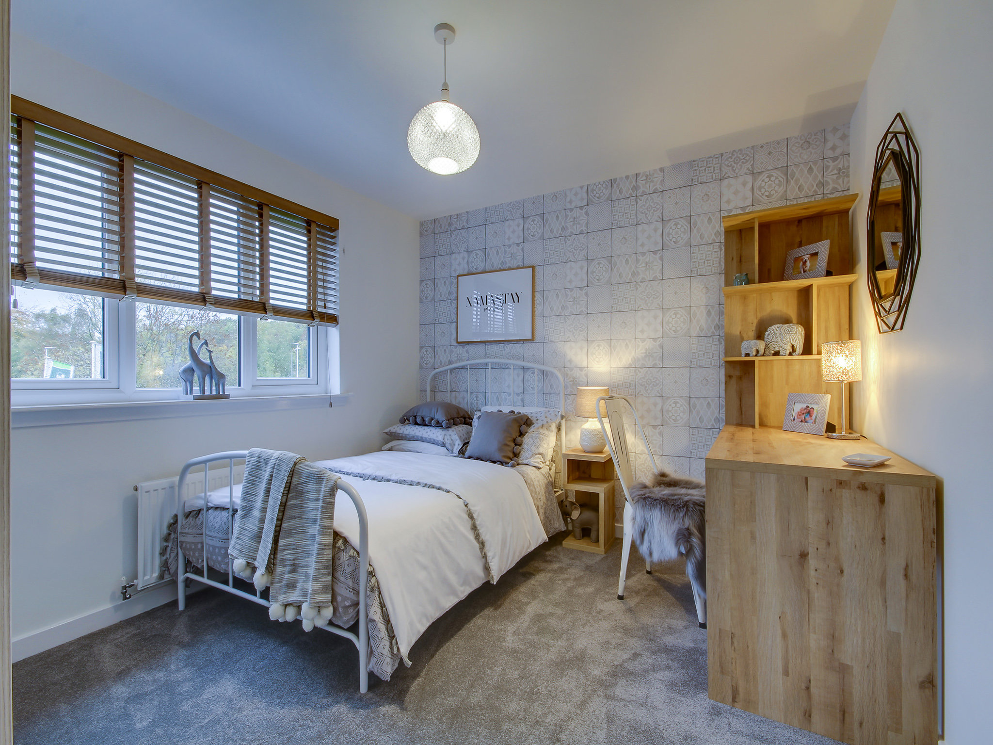 The Lismore bedroom