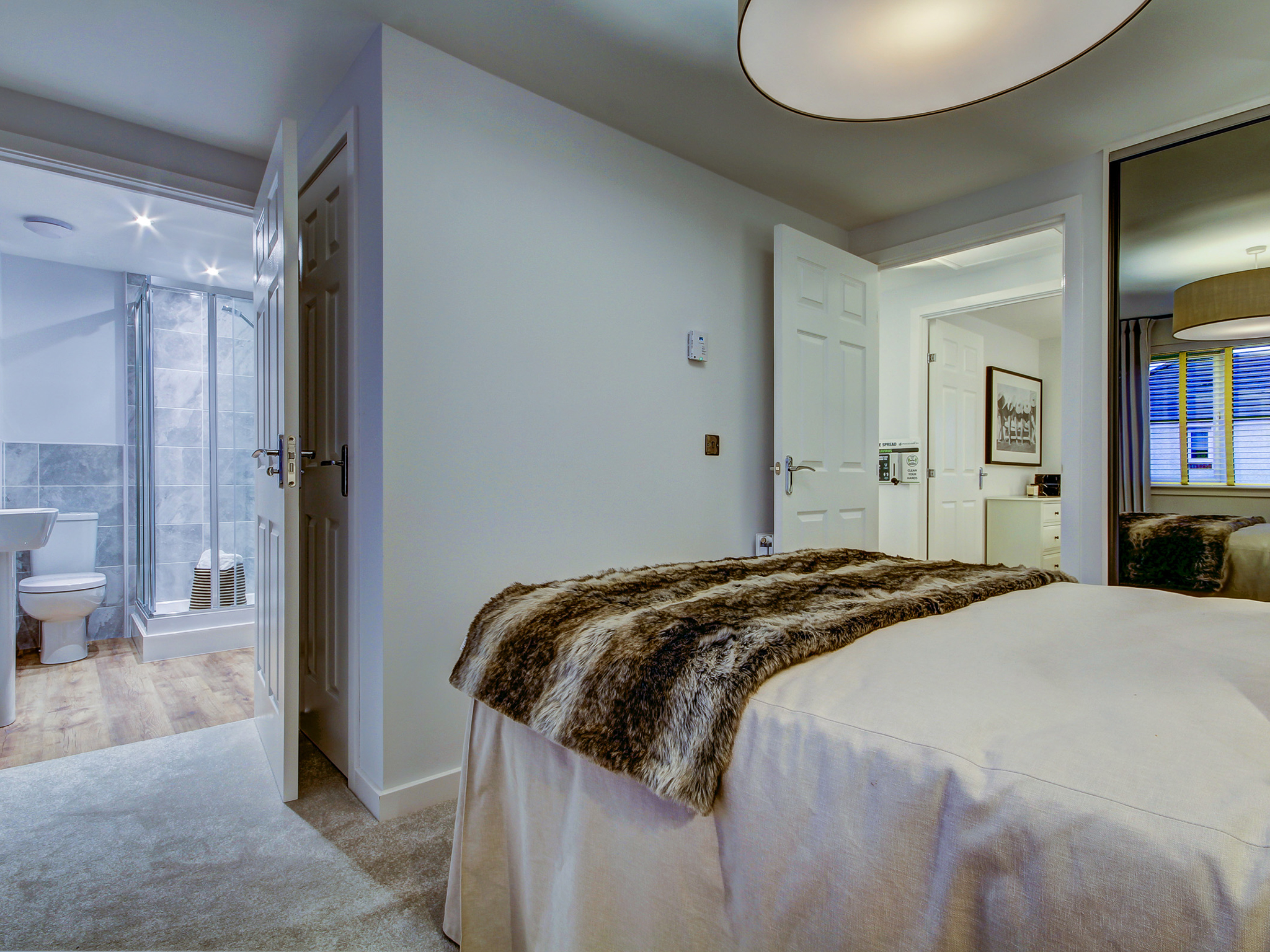 The Newton bedroom