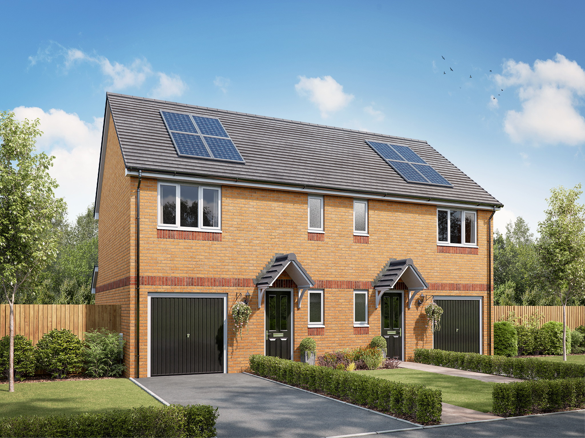 The Newton by Persimmon Homes — exterior