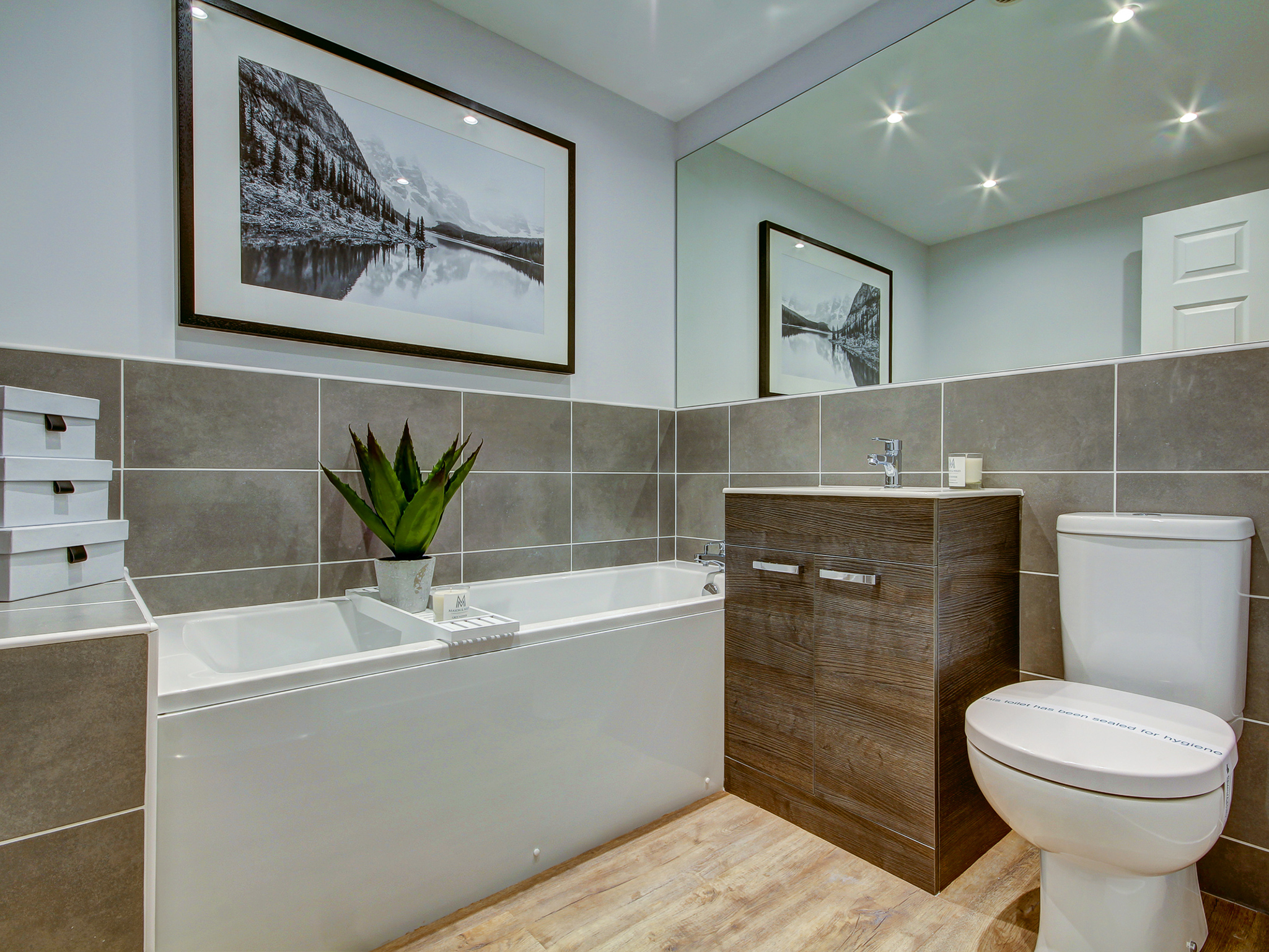 The Newton bathroom