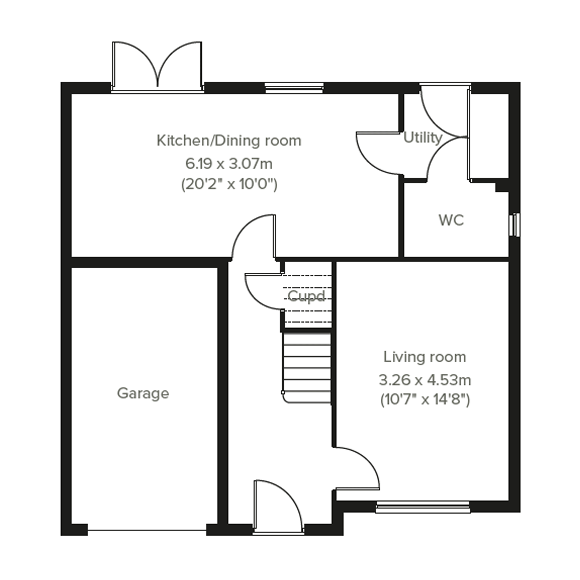 The Belmont floorplan