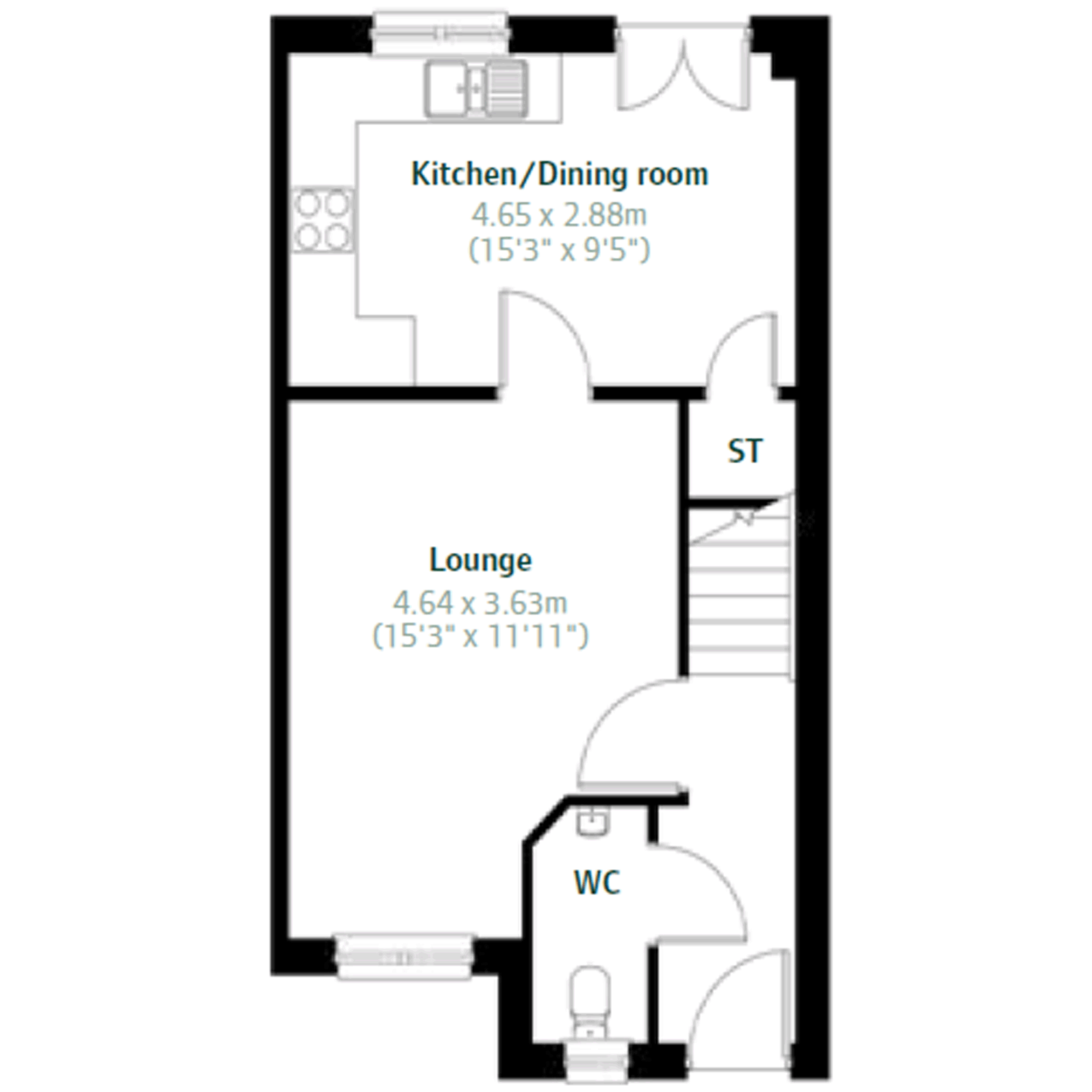 The Bothwell floorplan