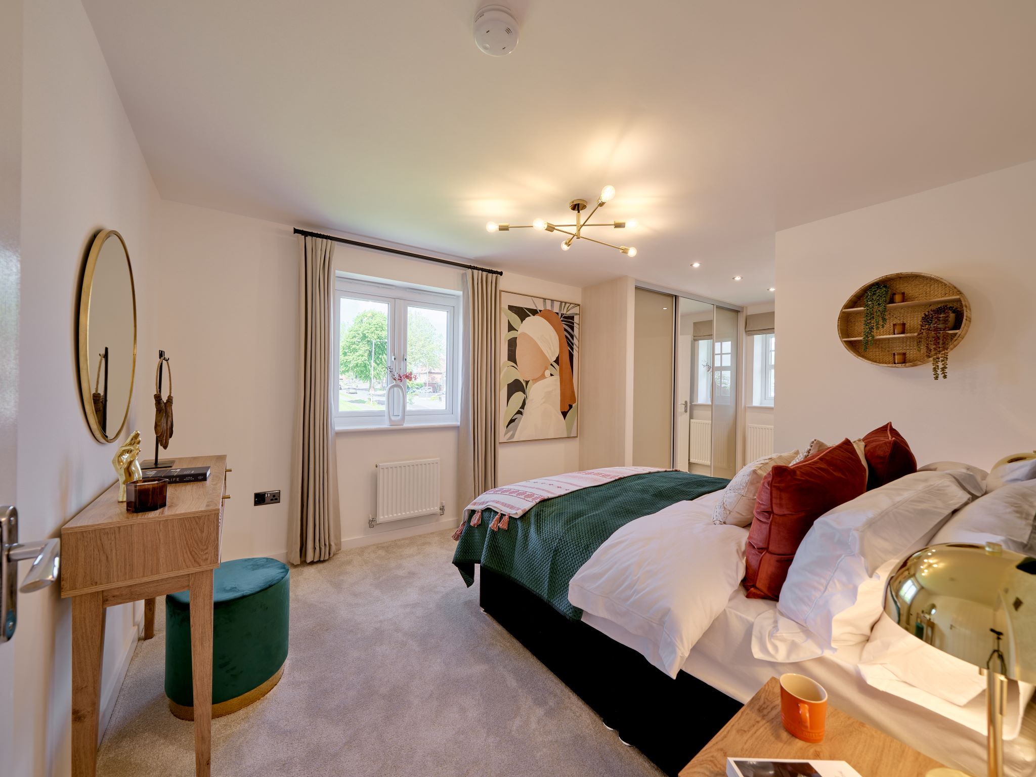 The Lockwood bedroom