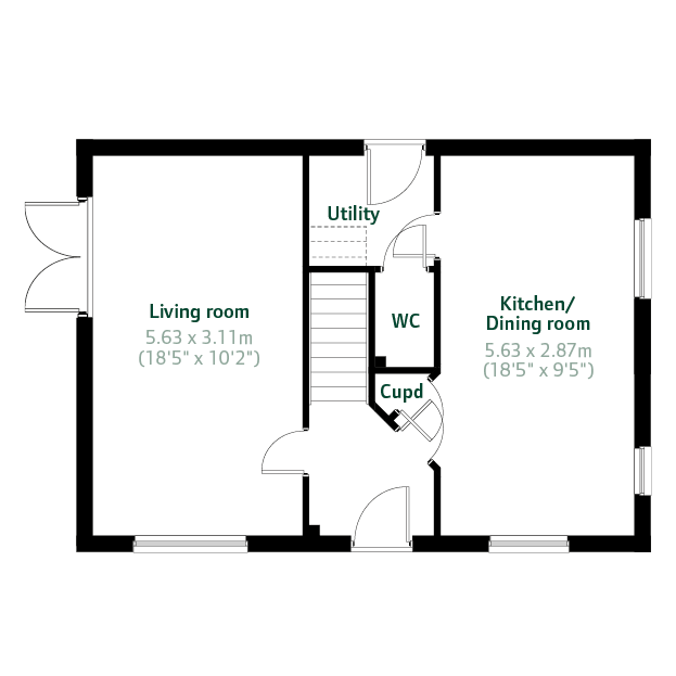 The Lockwood floorplan