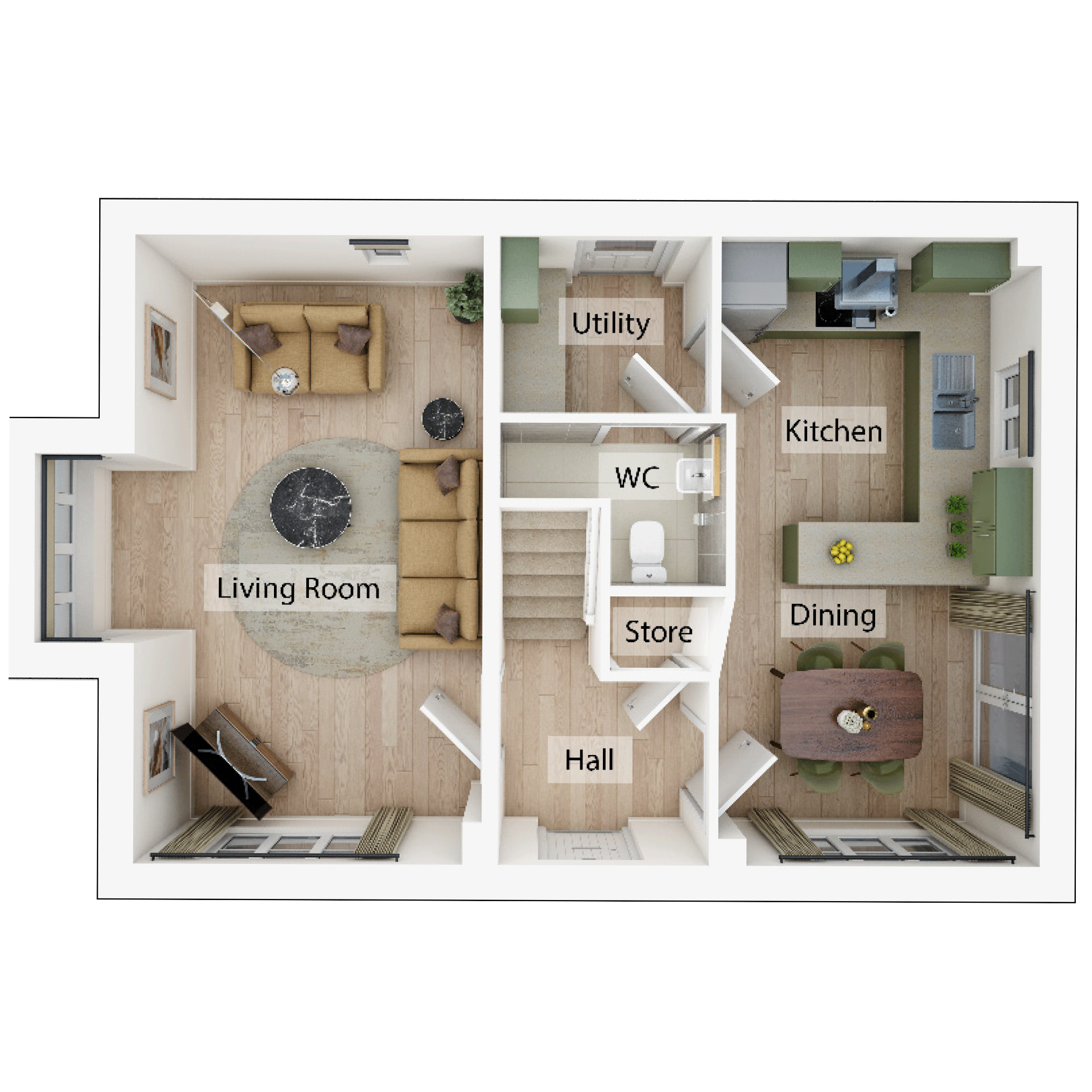 The Blakesley floorplan