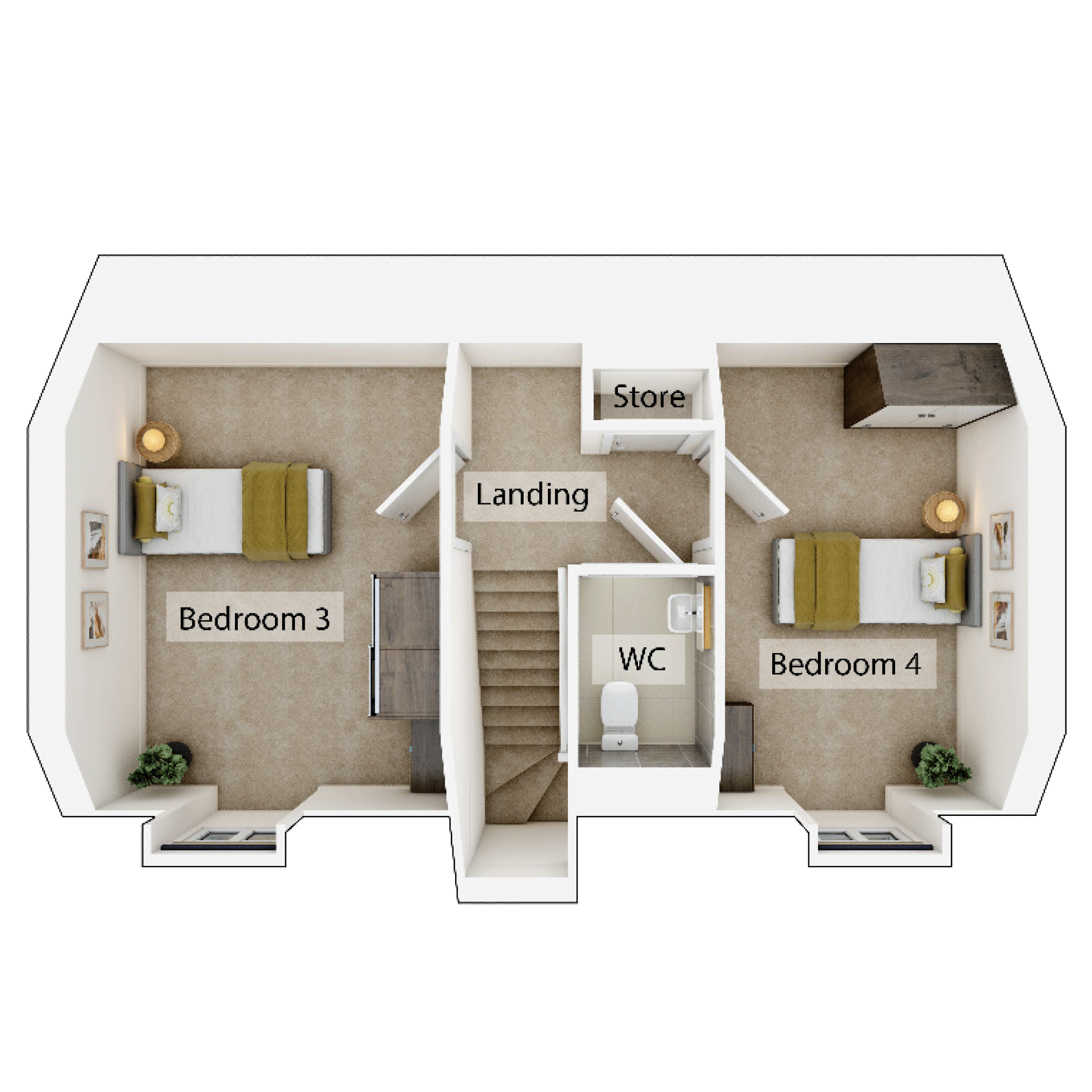 The Blakesley floorplan