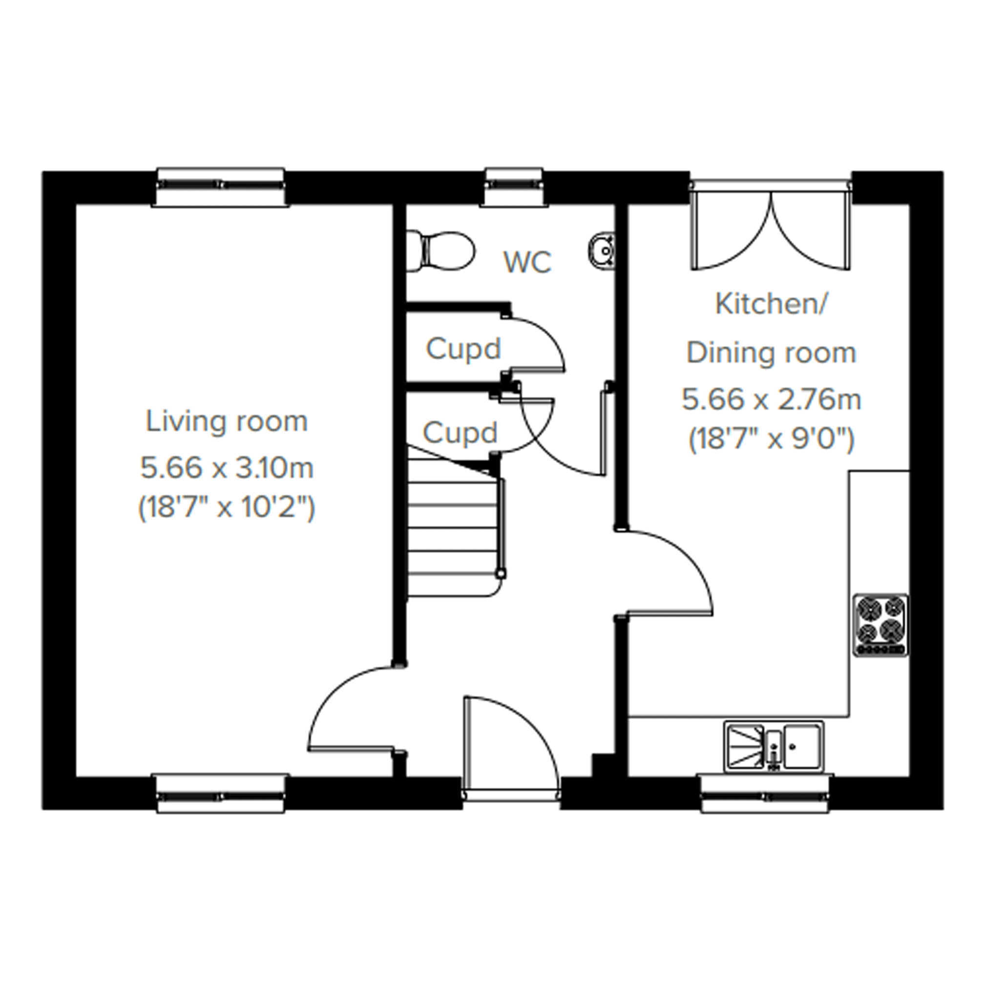 The Dunblane floorplan