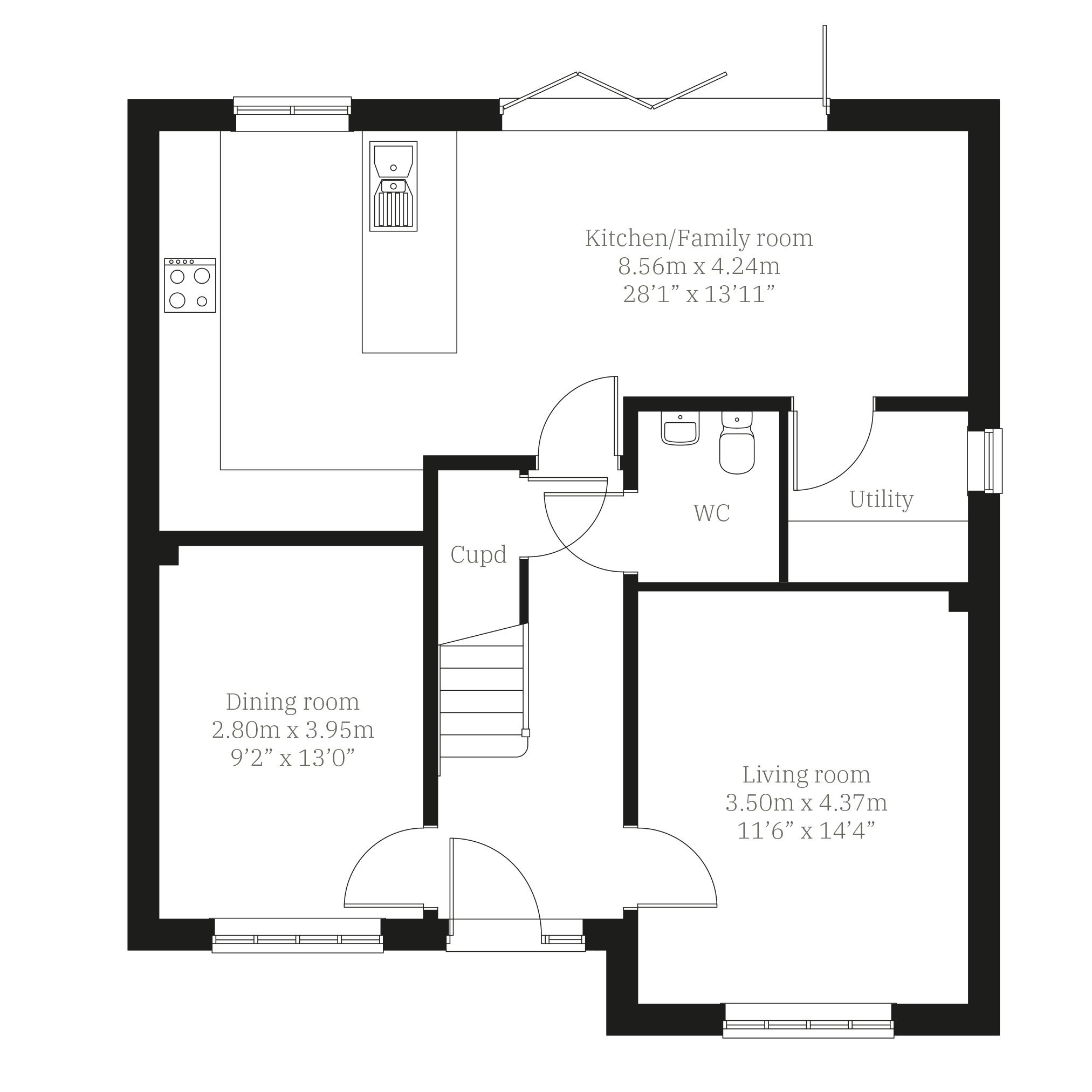 The Lancombe floorplan