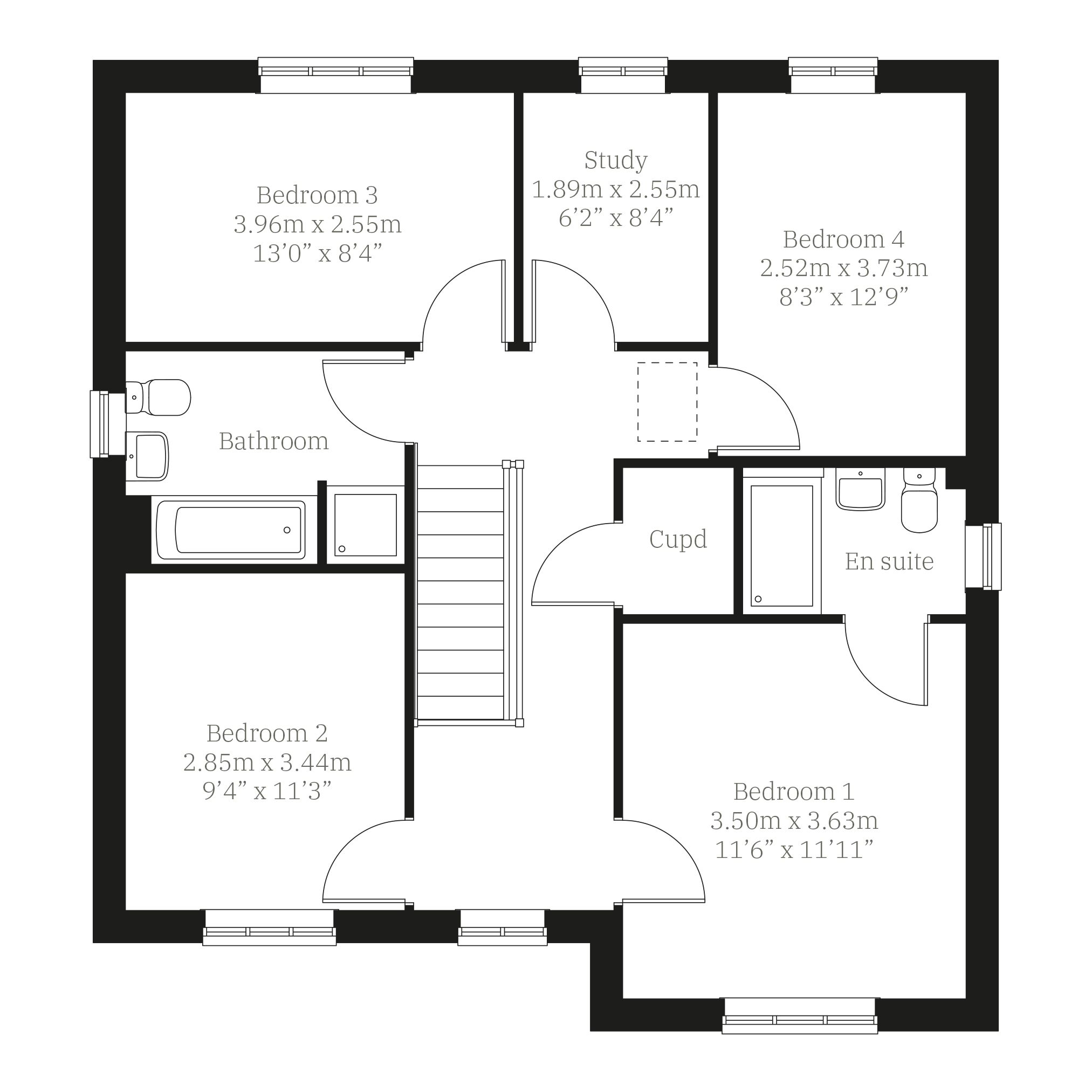 The Lancombe floorplan
