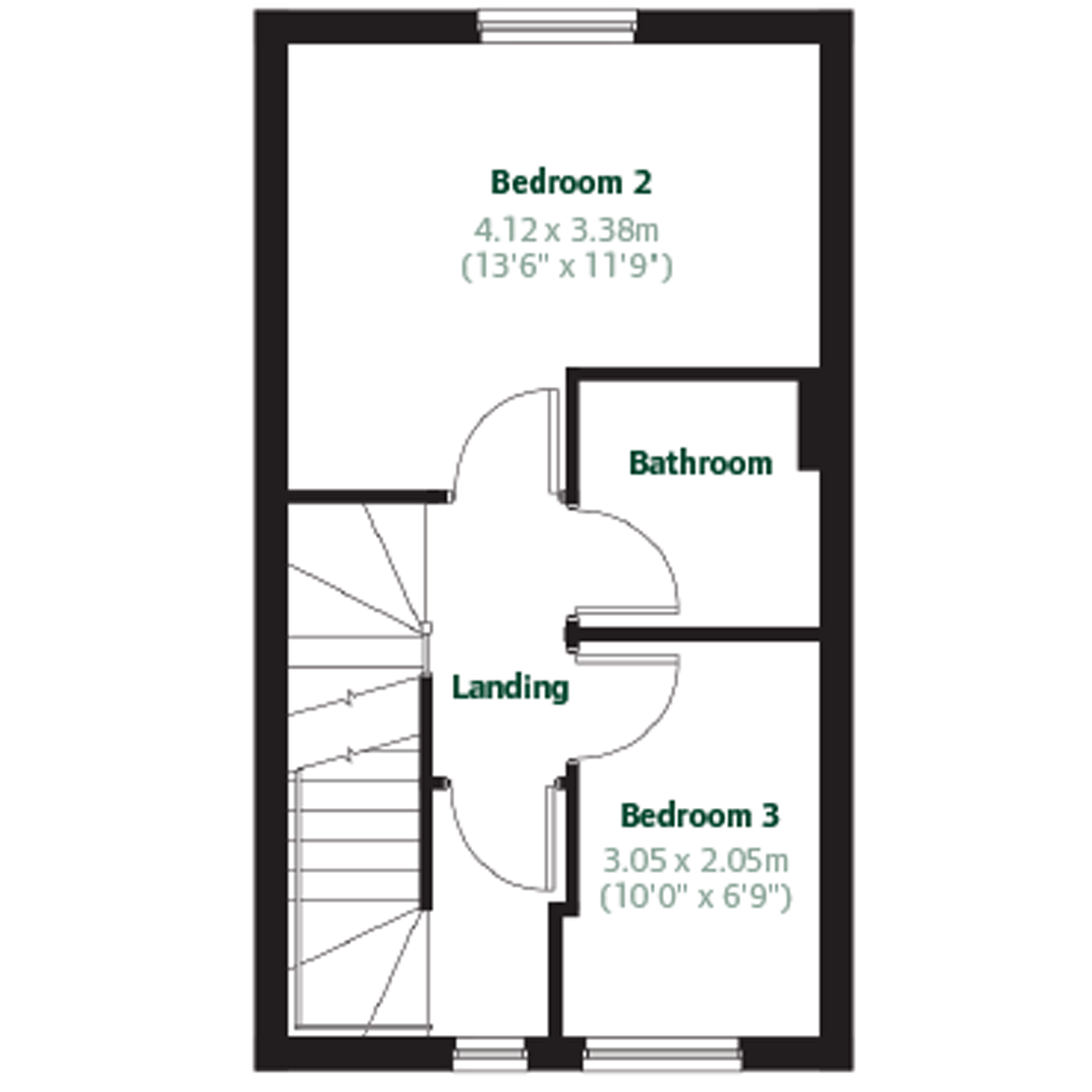 The Brodick floorplan