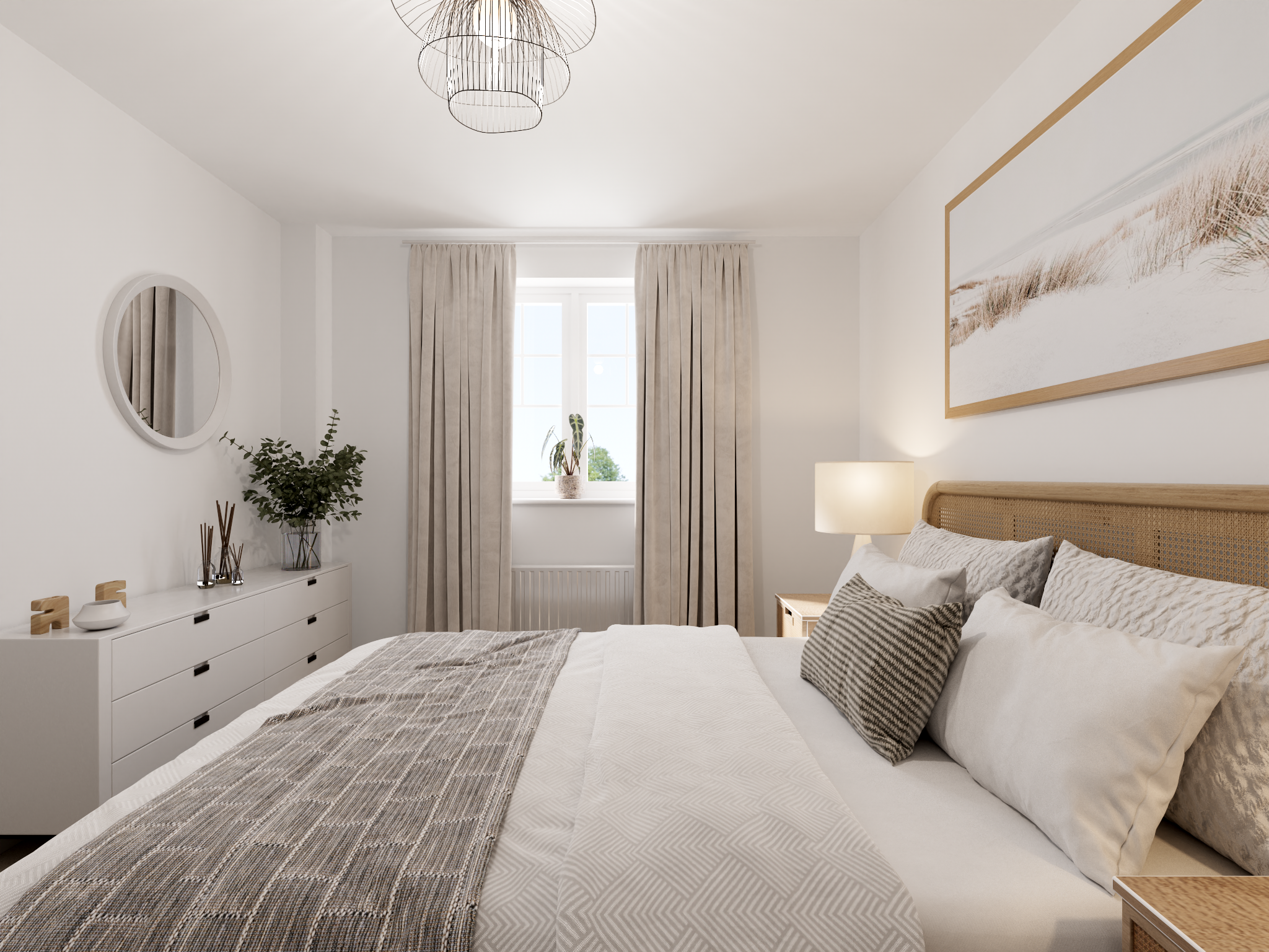 The Leicester bedroom