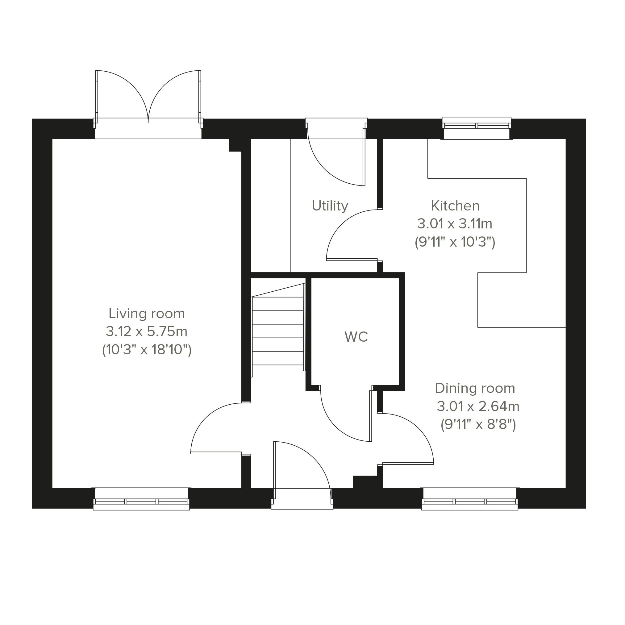 The Charndale floorplan