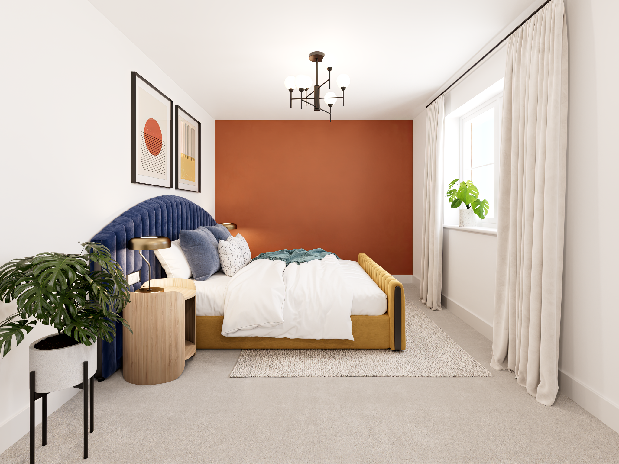 The Dallington bedroom