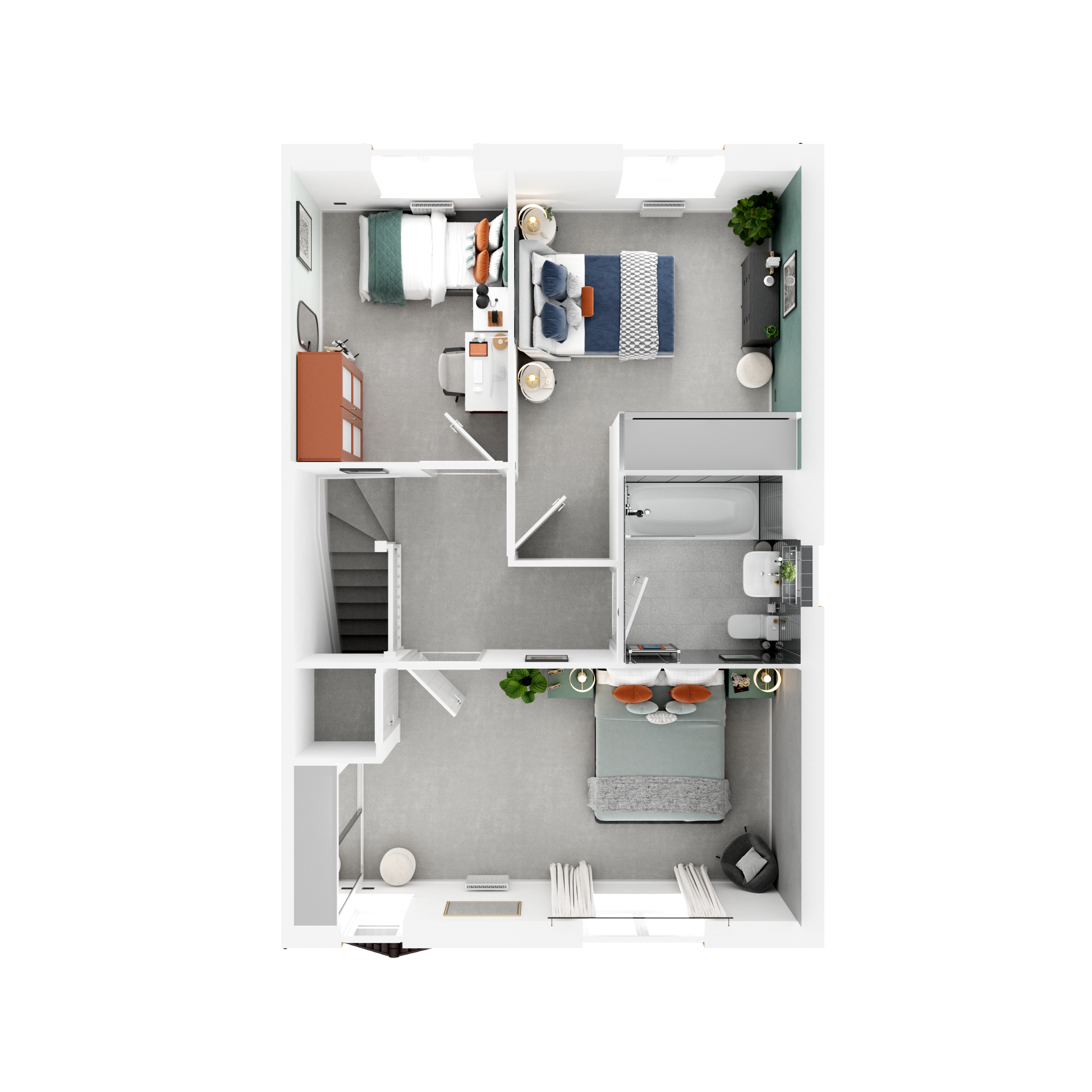 The Dallington floorplan