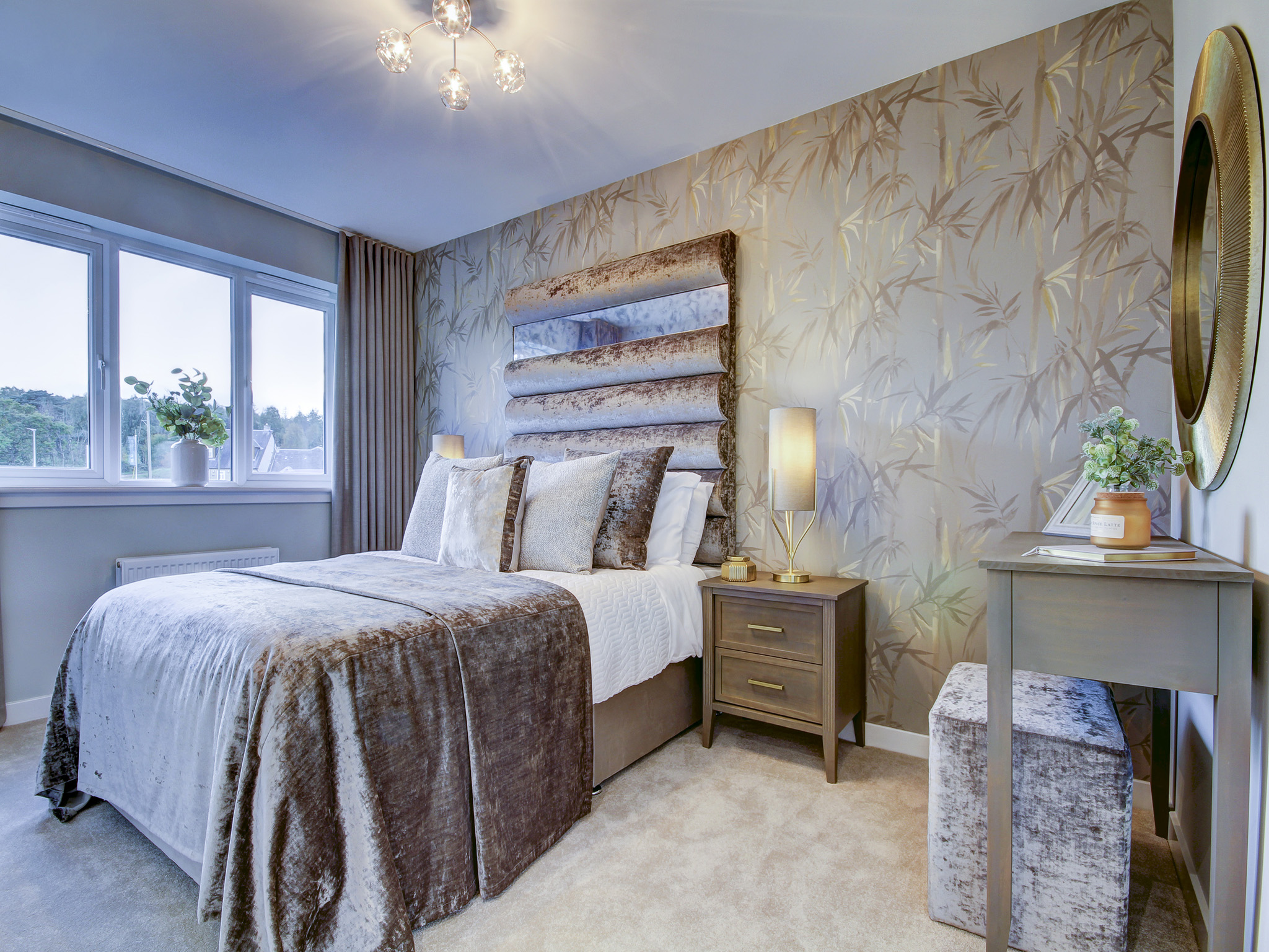 The Thornton bedroom