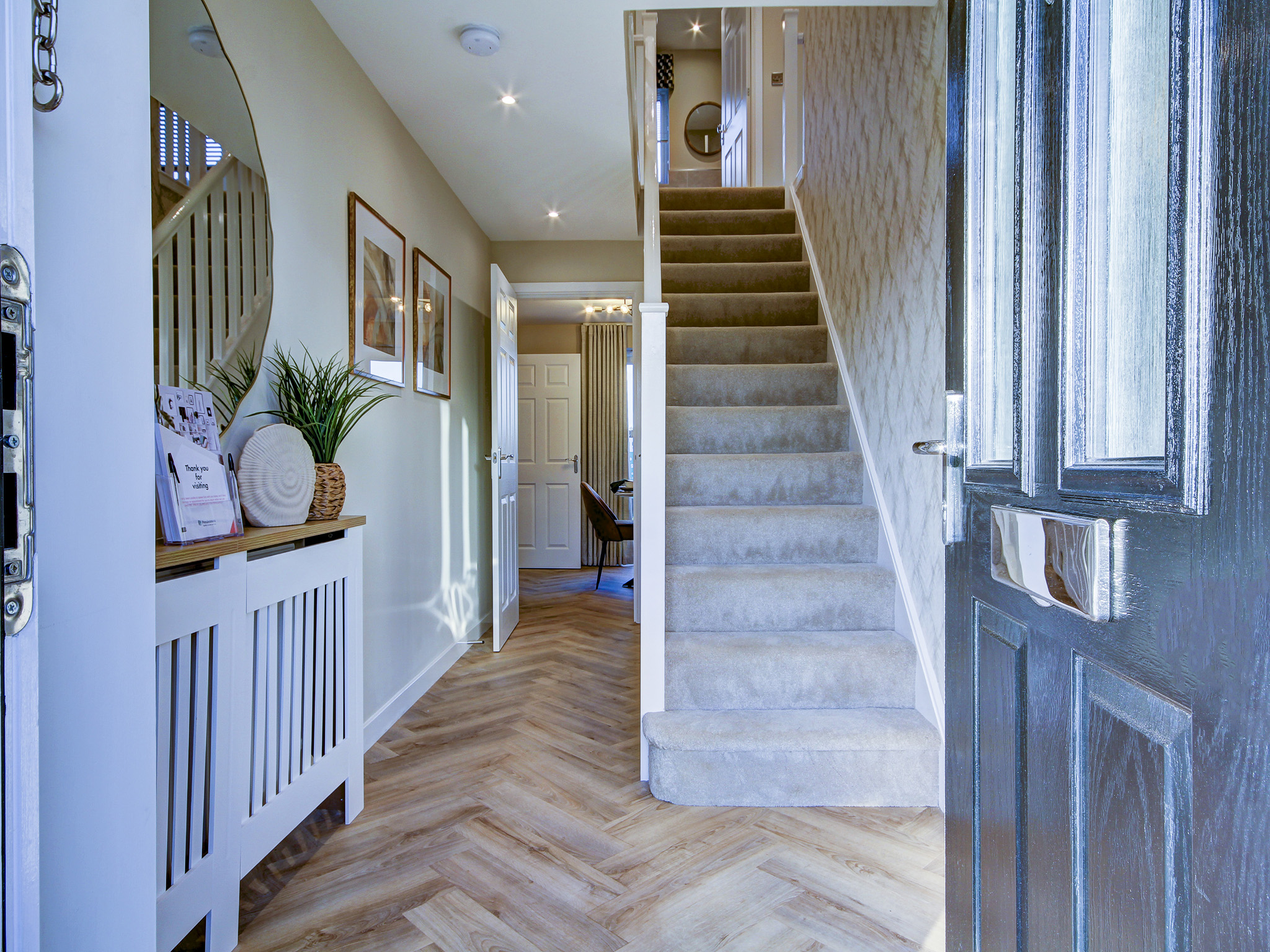 The Thornton hallway