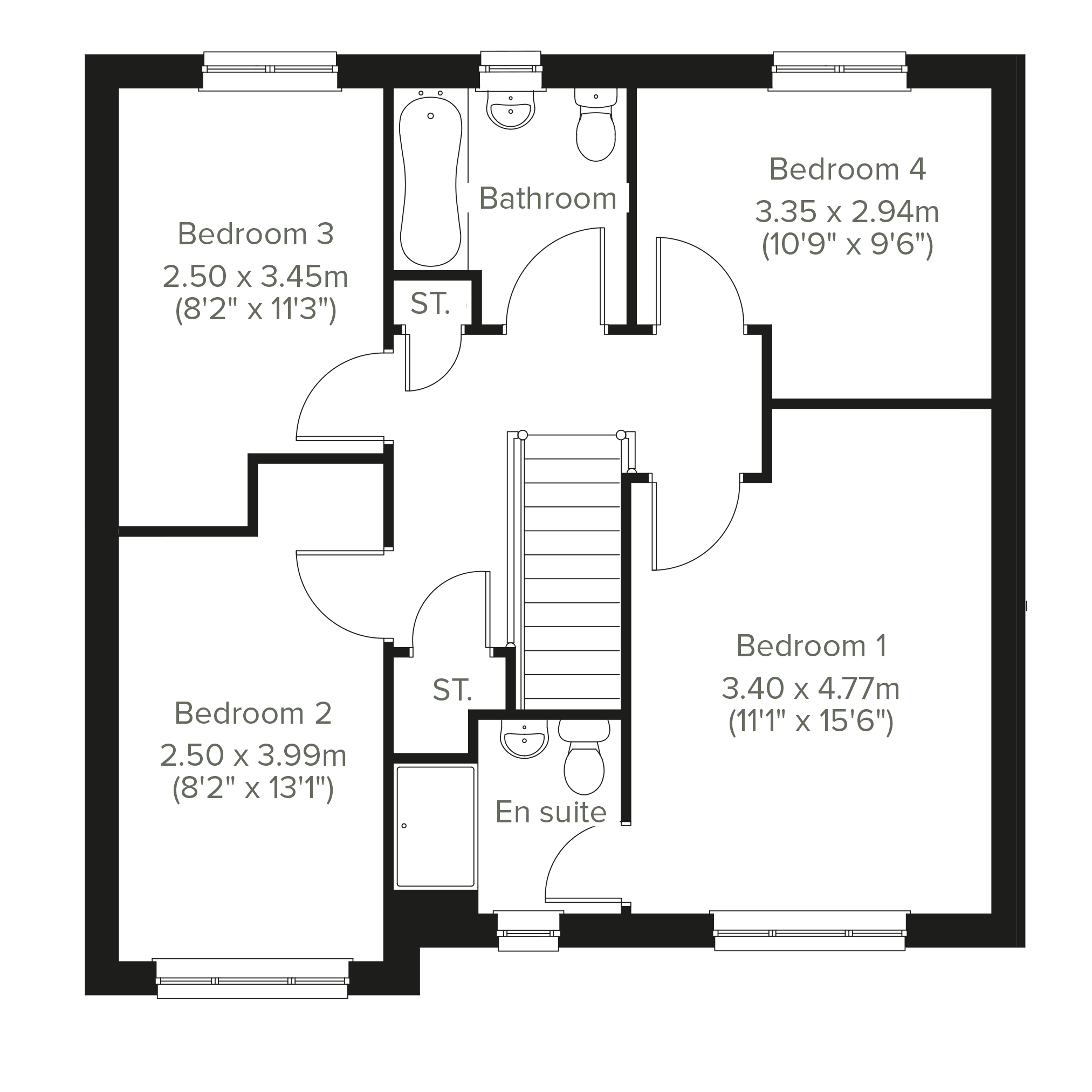 The Thornton floorplan