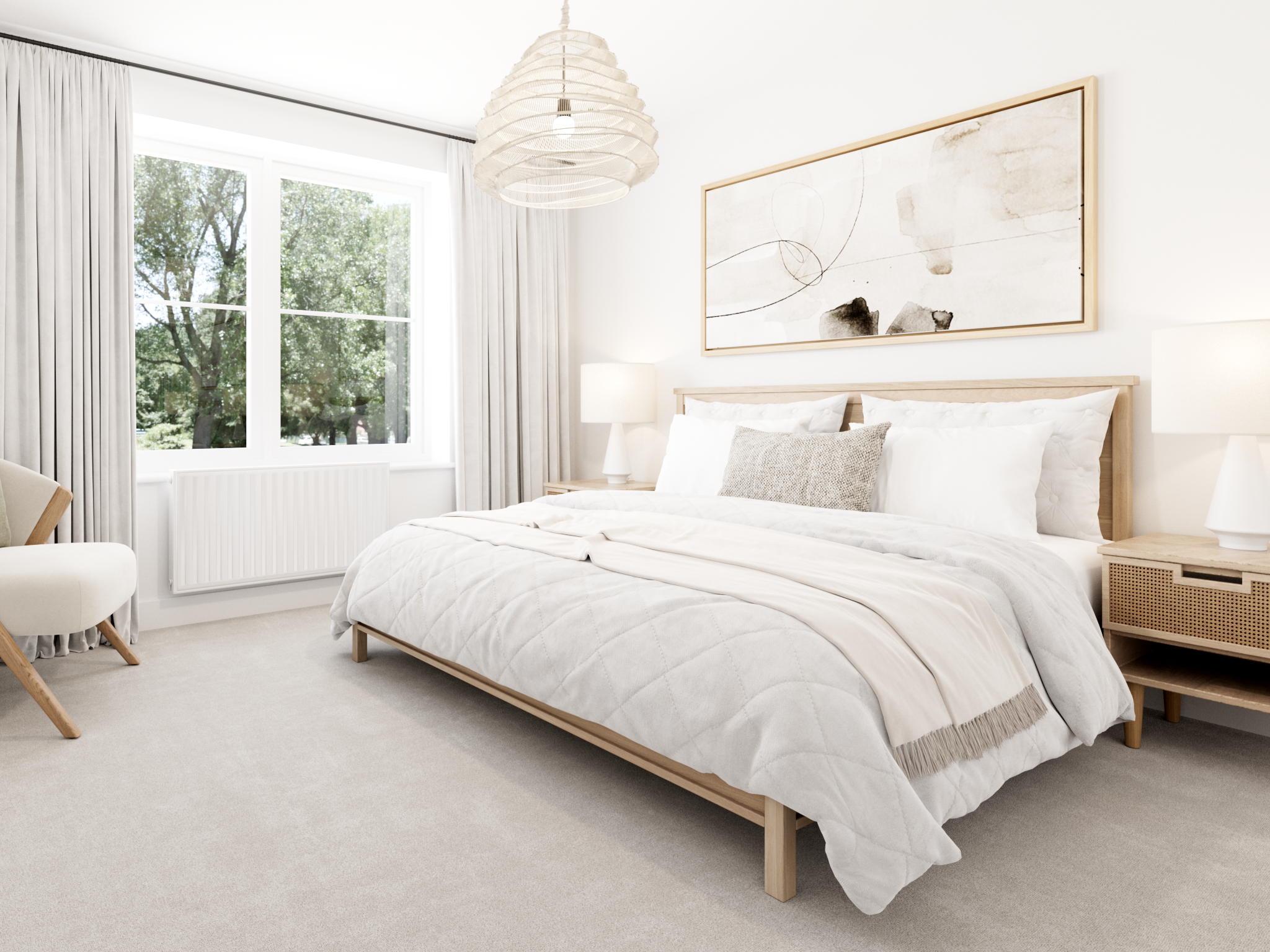 The Wentwood bedroom