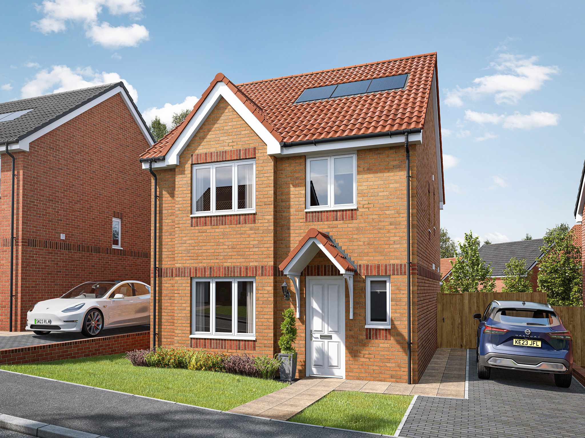 The Crammond by Persimmon Homes — exterior