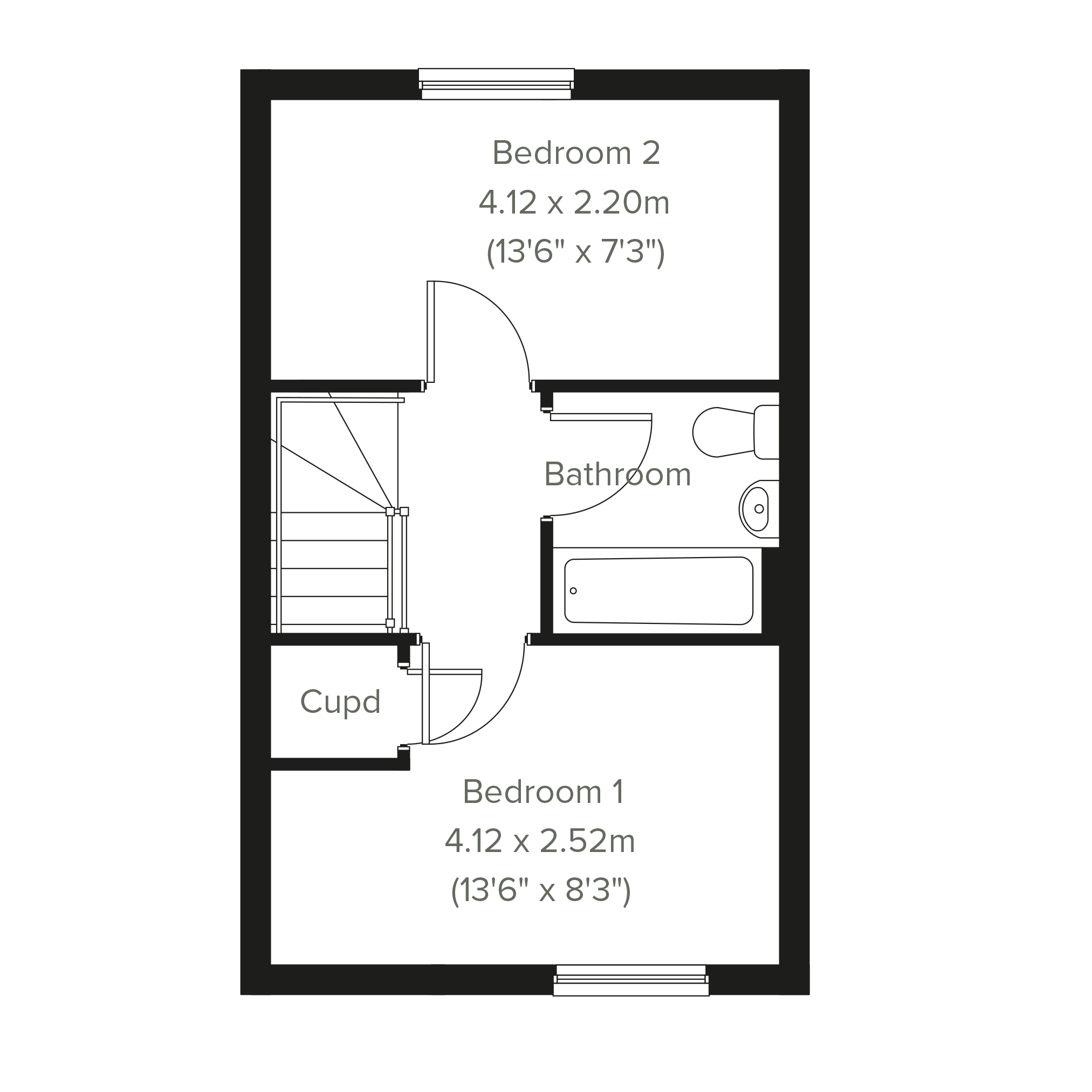 The Portsoy floorplan