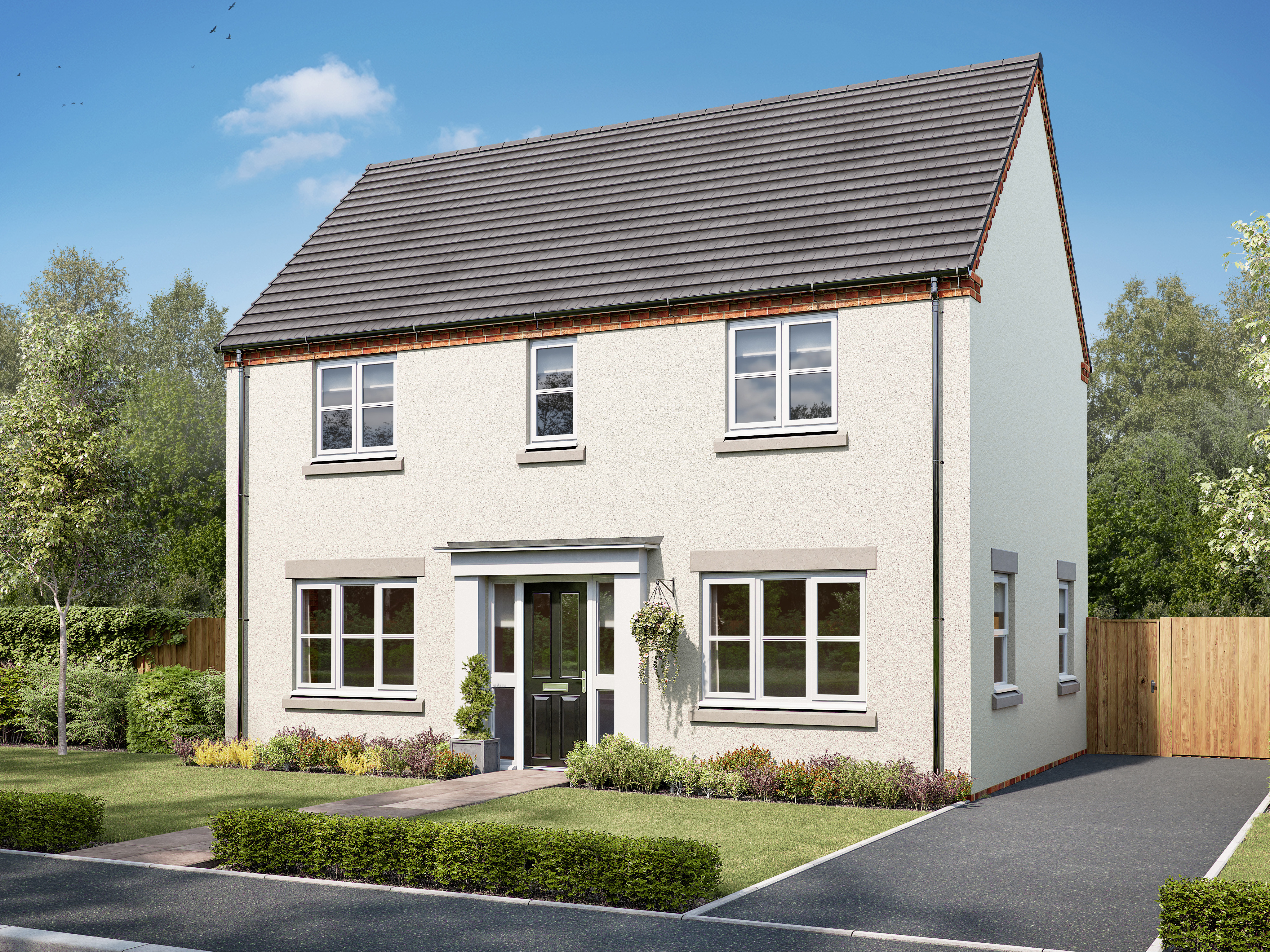 The Himbleton by Persimmon Homes — exterior