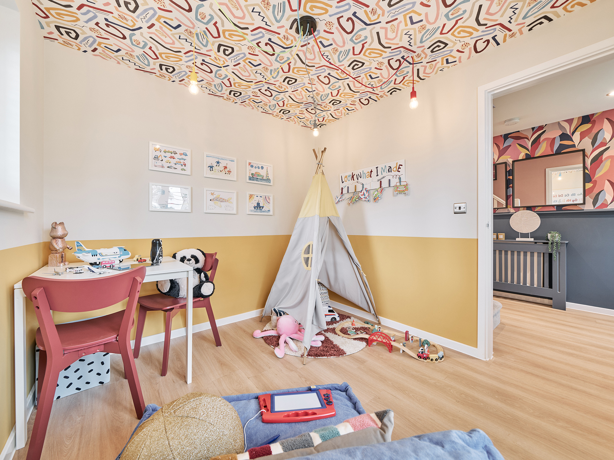 The Corfe bedroom