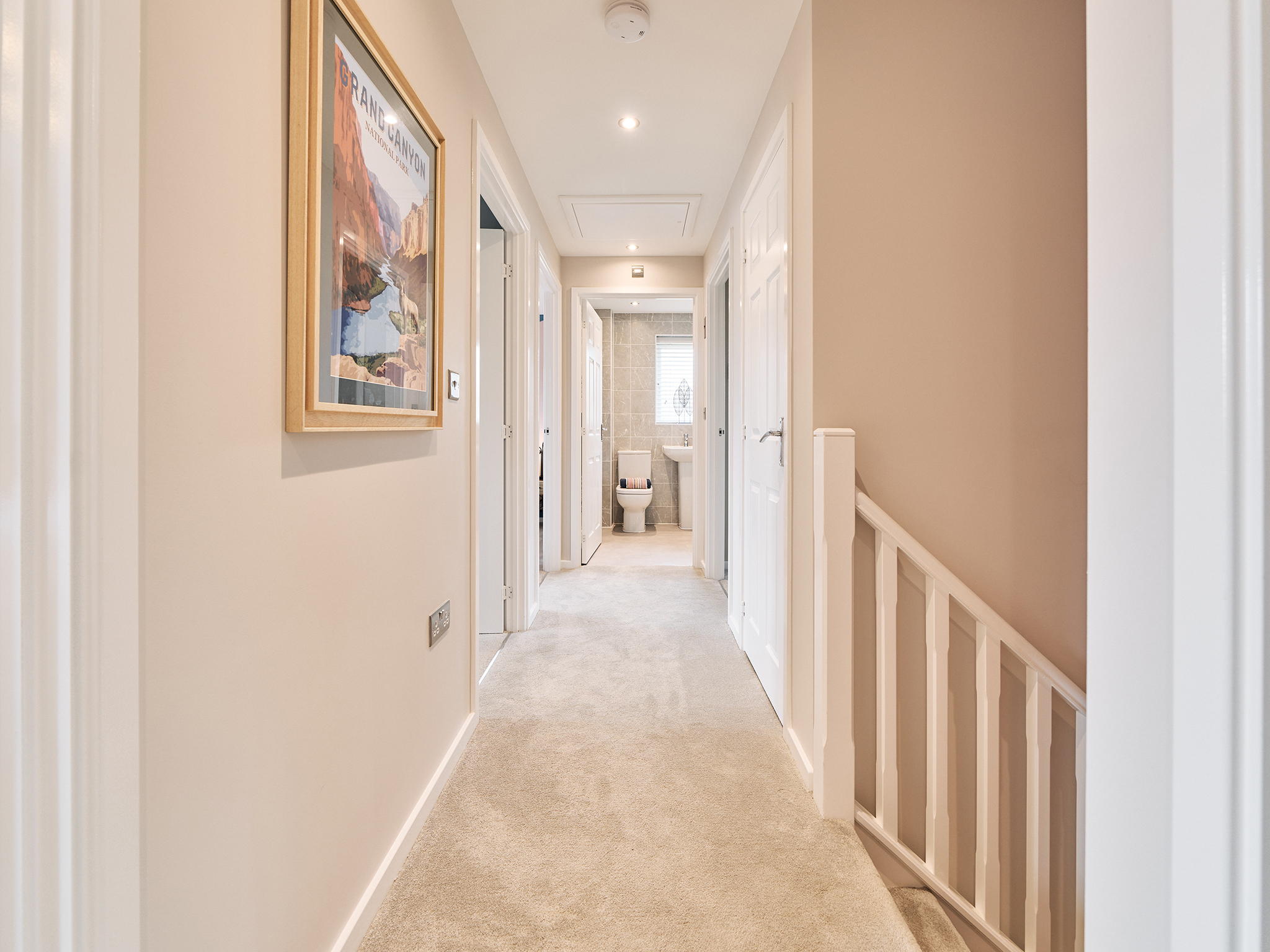 The Corfe hallway