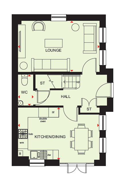 Hesketh floorplan