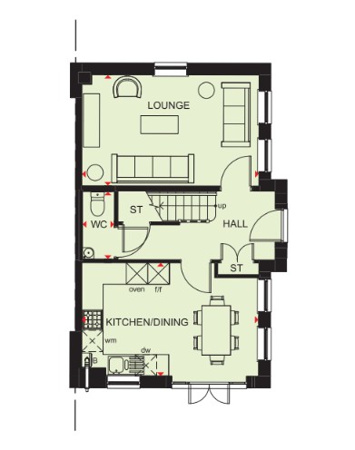 Hesketh floorplan