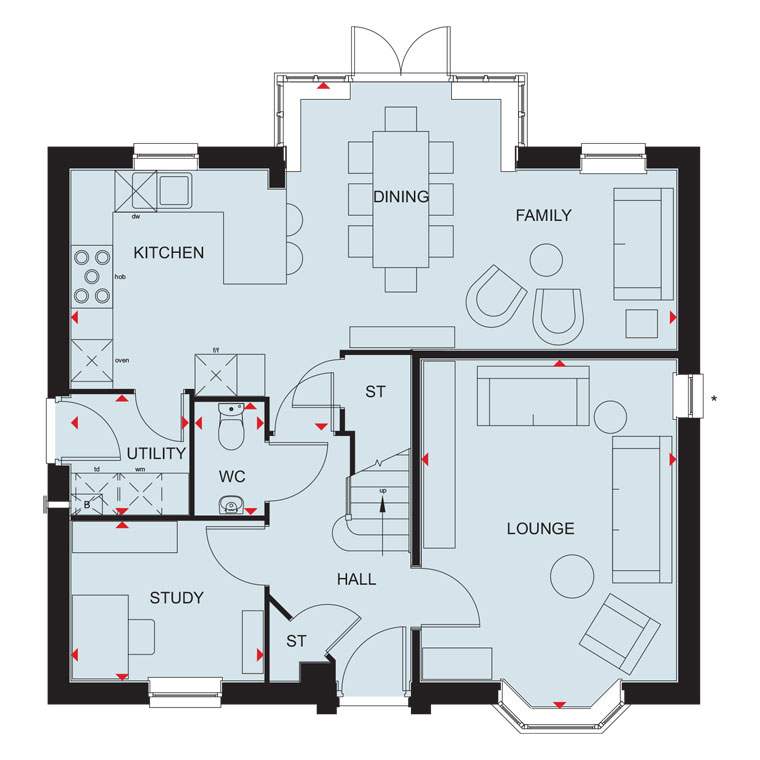 Bradgate floorplan