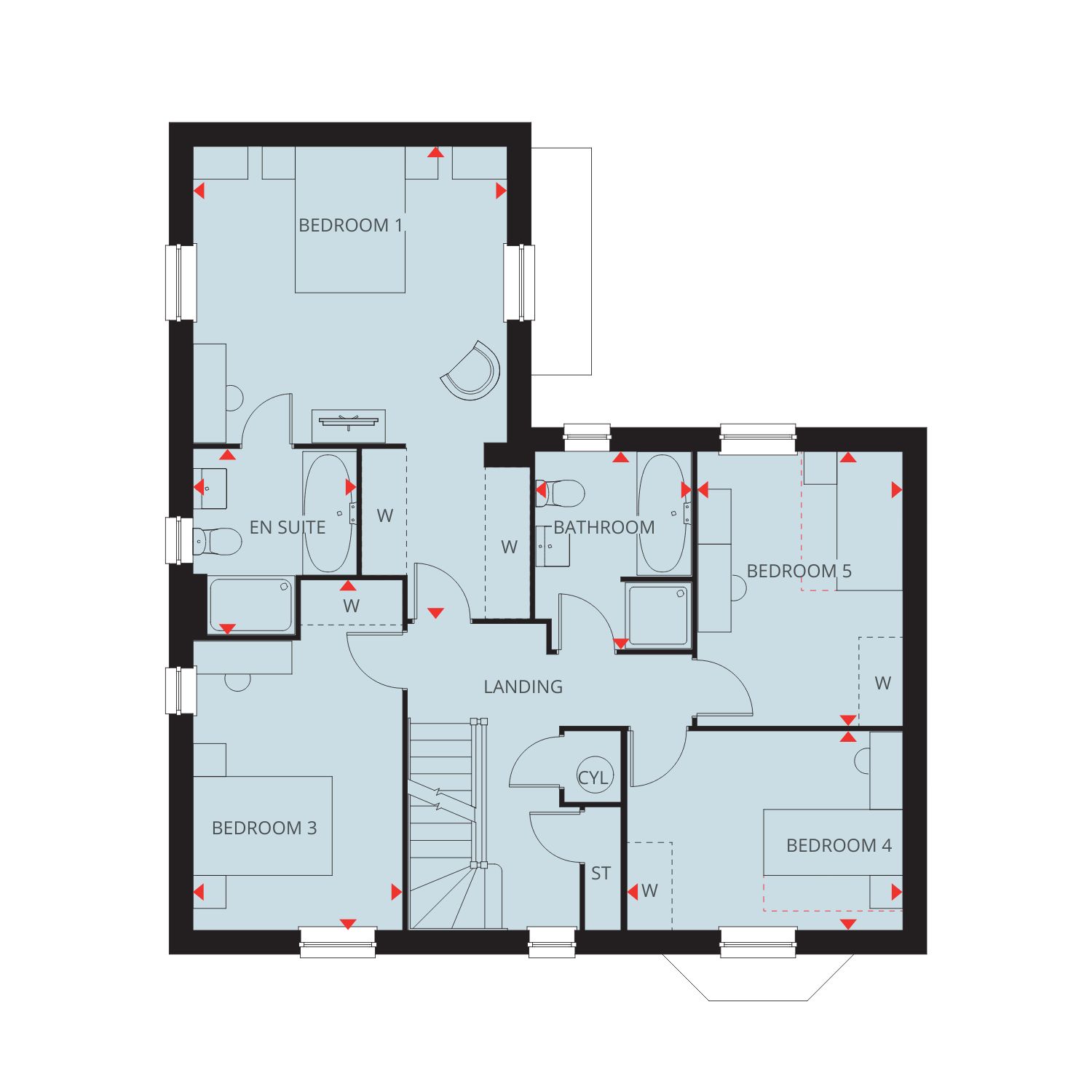 Moreton floorplan
