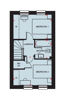 Wilford floorplan
